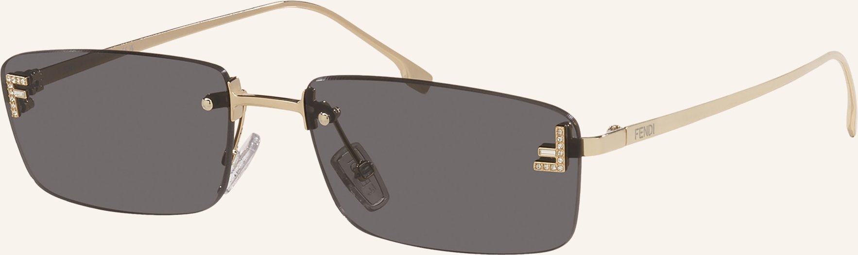 Fendi Sonnenbrille fn000822 gelb