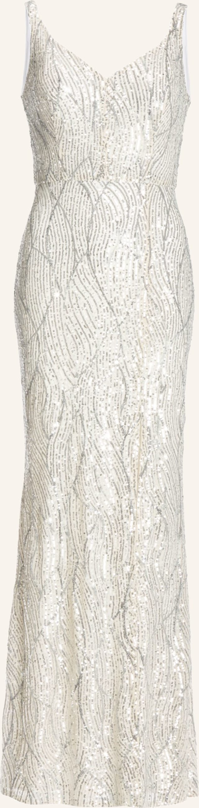 Thumbnail - Swing Abendkleid Mit Pailletten gold