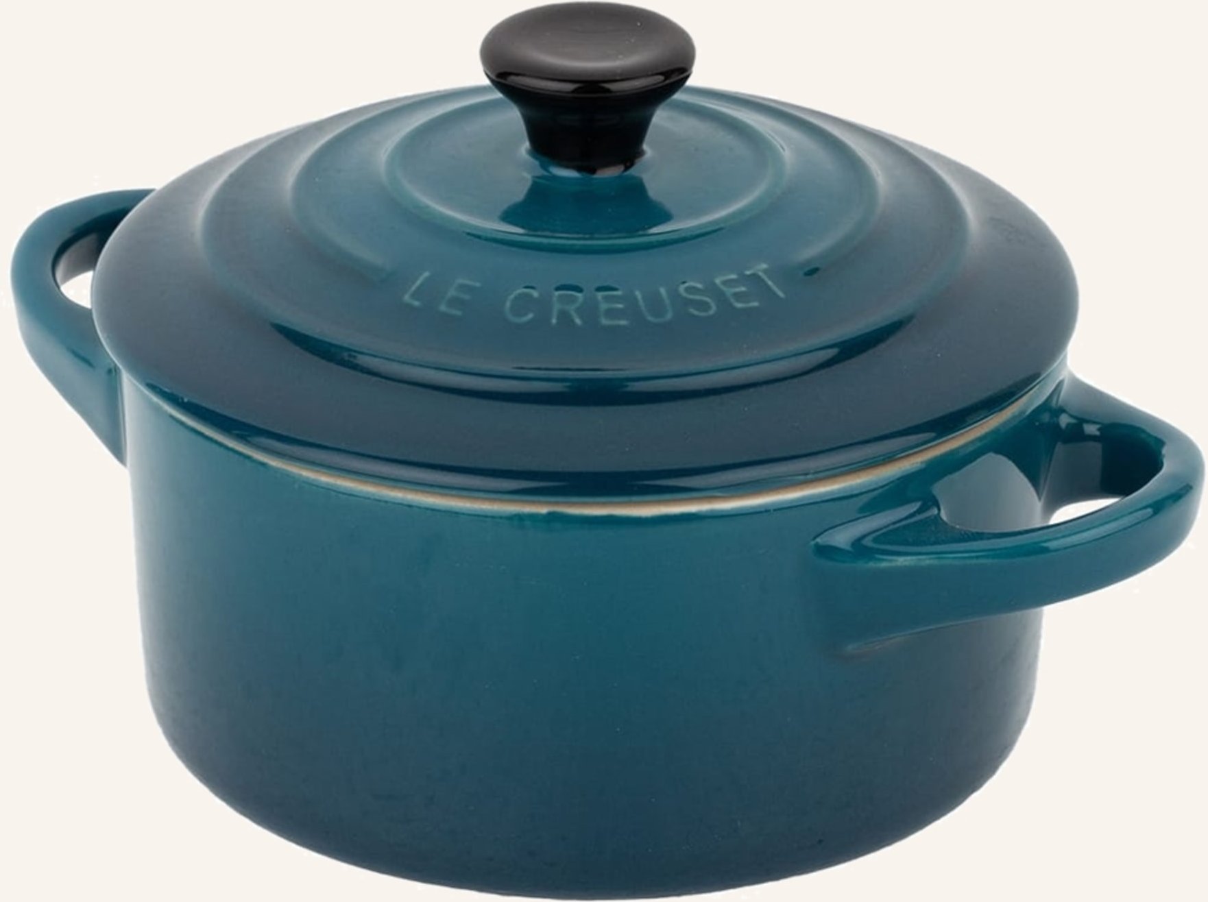 Le Creuset Mini-Cocotte gruen