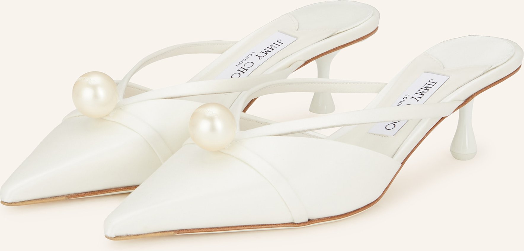 Jimmy Choo Mules Sana weiss