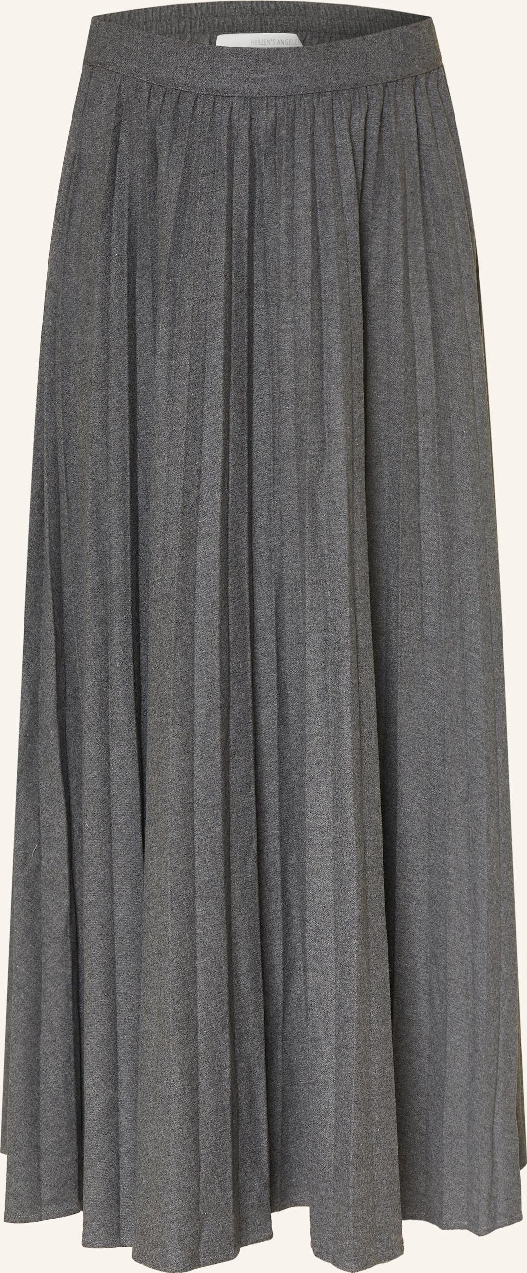 Herzen's Angelegenheit Faltenrock grau