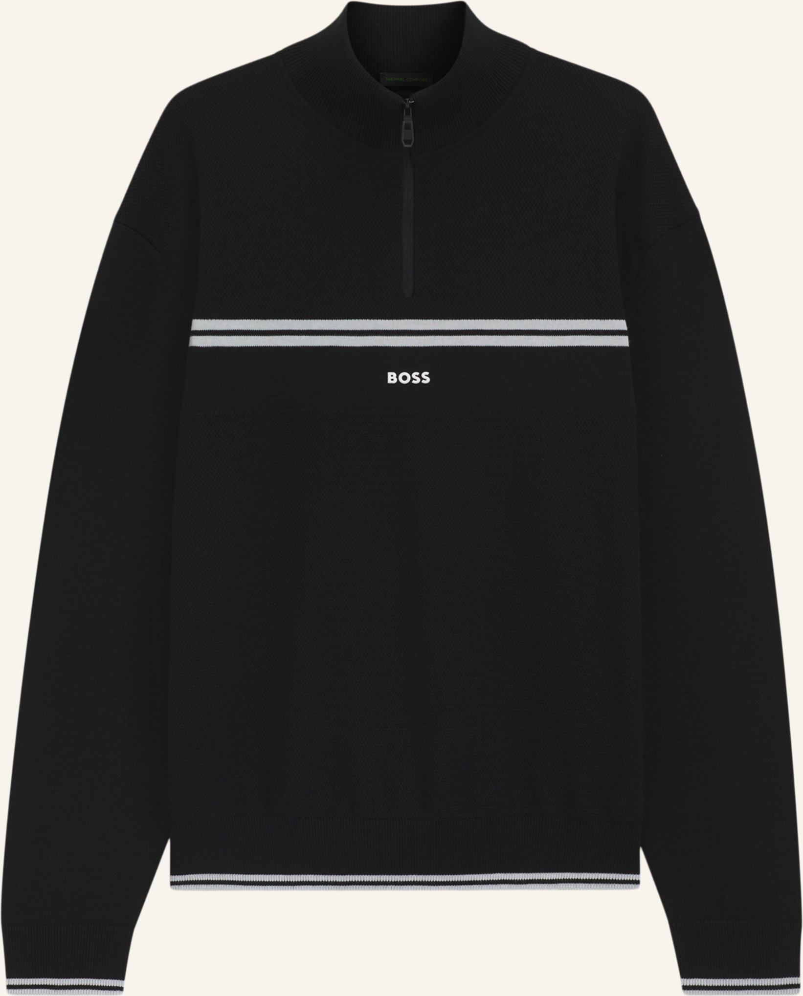 Thumbnail - Boss Pullover K_Zone Qz Regular Fit schwarz