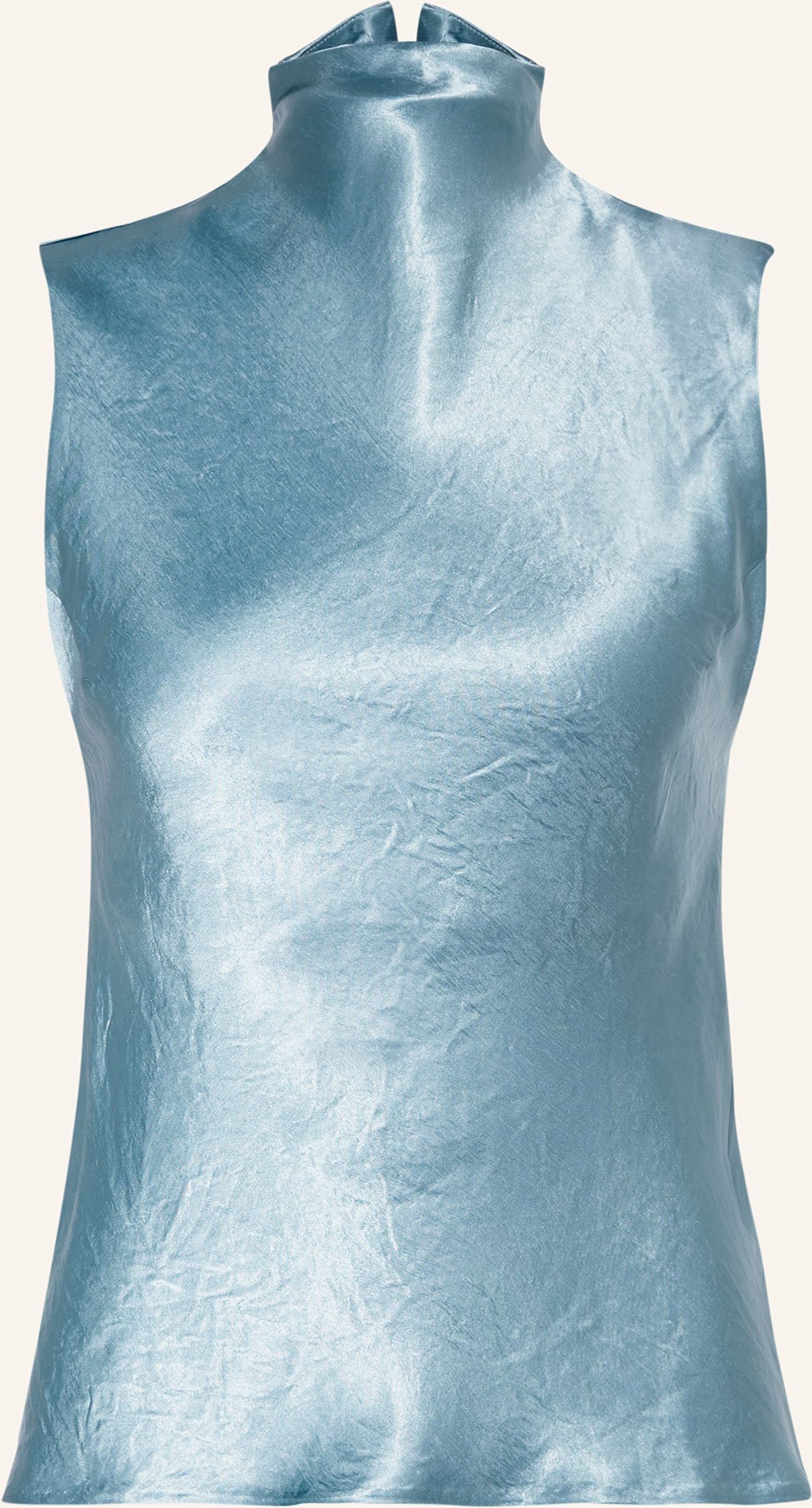 Nanushka Satintop Colson blau