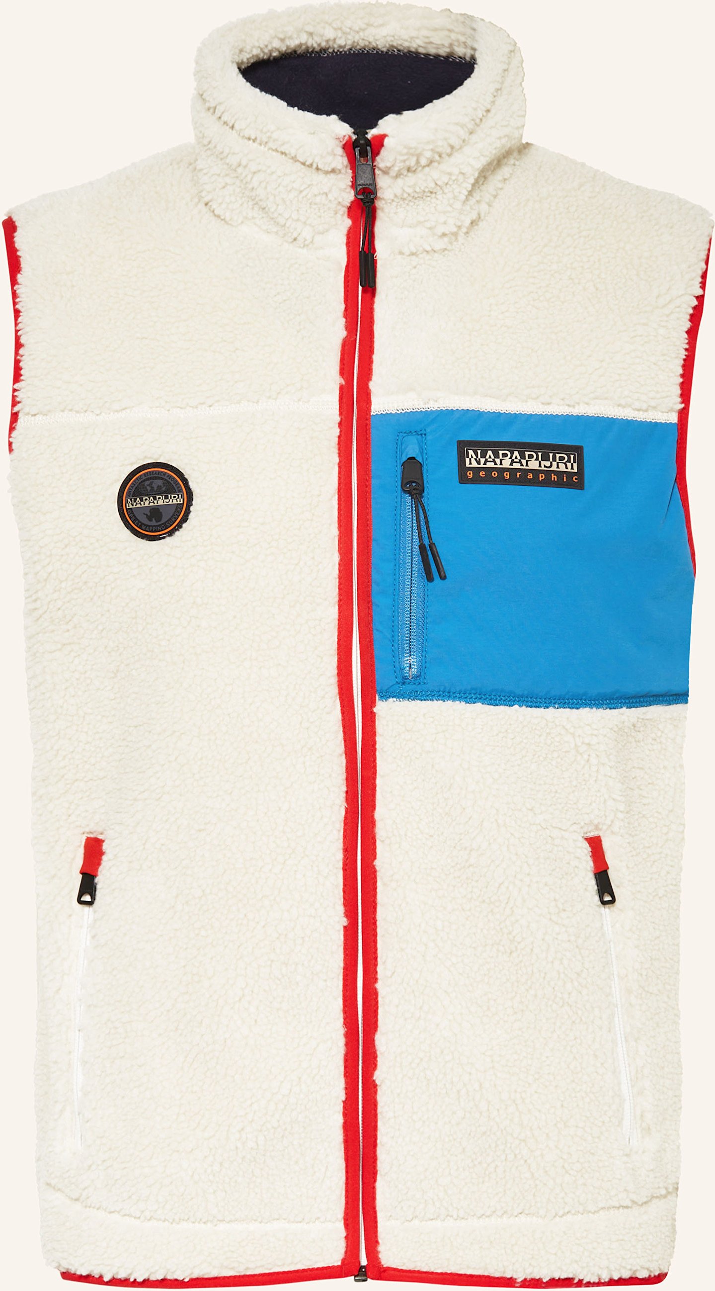 Thumbnail - Napapijri Teddyfell-Weste Yupik V beige
