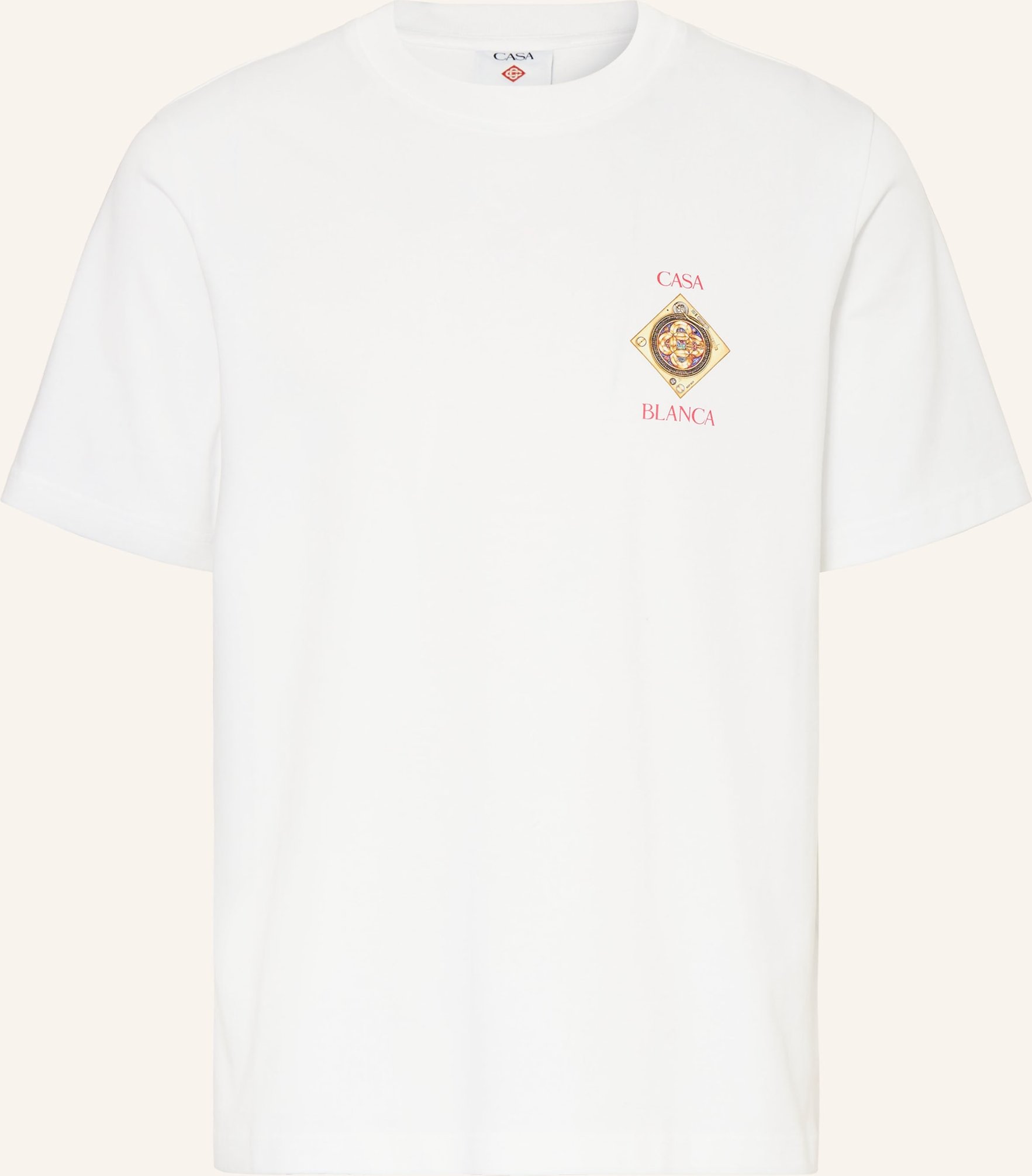 Casablanca T-Shirt Plafond Orne De Musique weiss