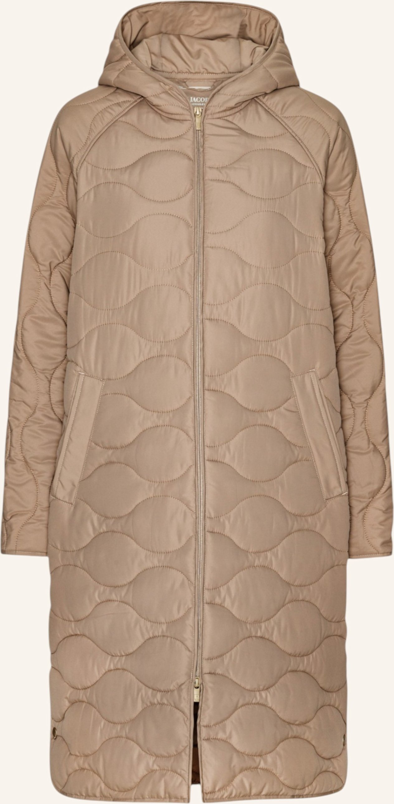 Ilse Jacobsen Steppmantel quilted08 beige