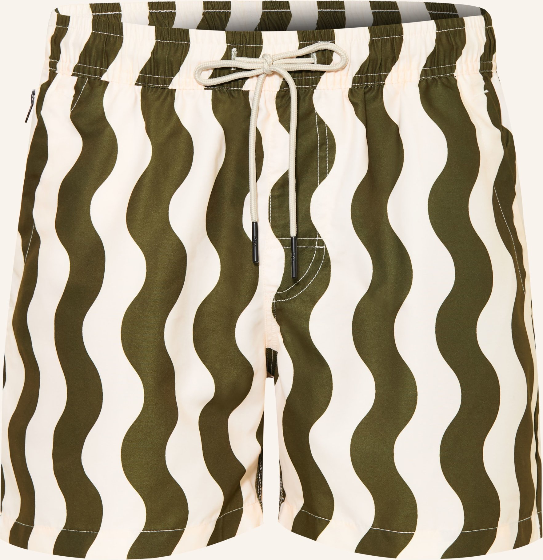 Oas Badeshorts Forest Waver weiss