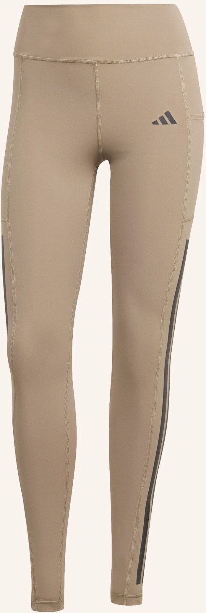 Adidas Tights Optime 3-Stripes braun