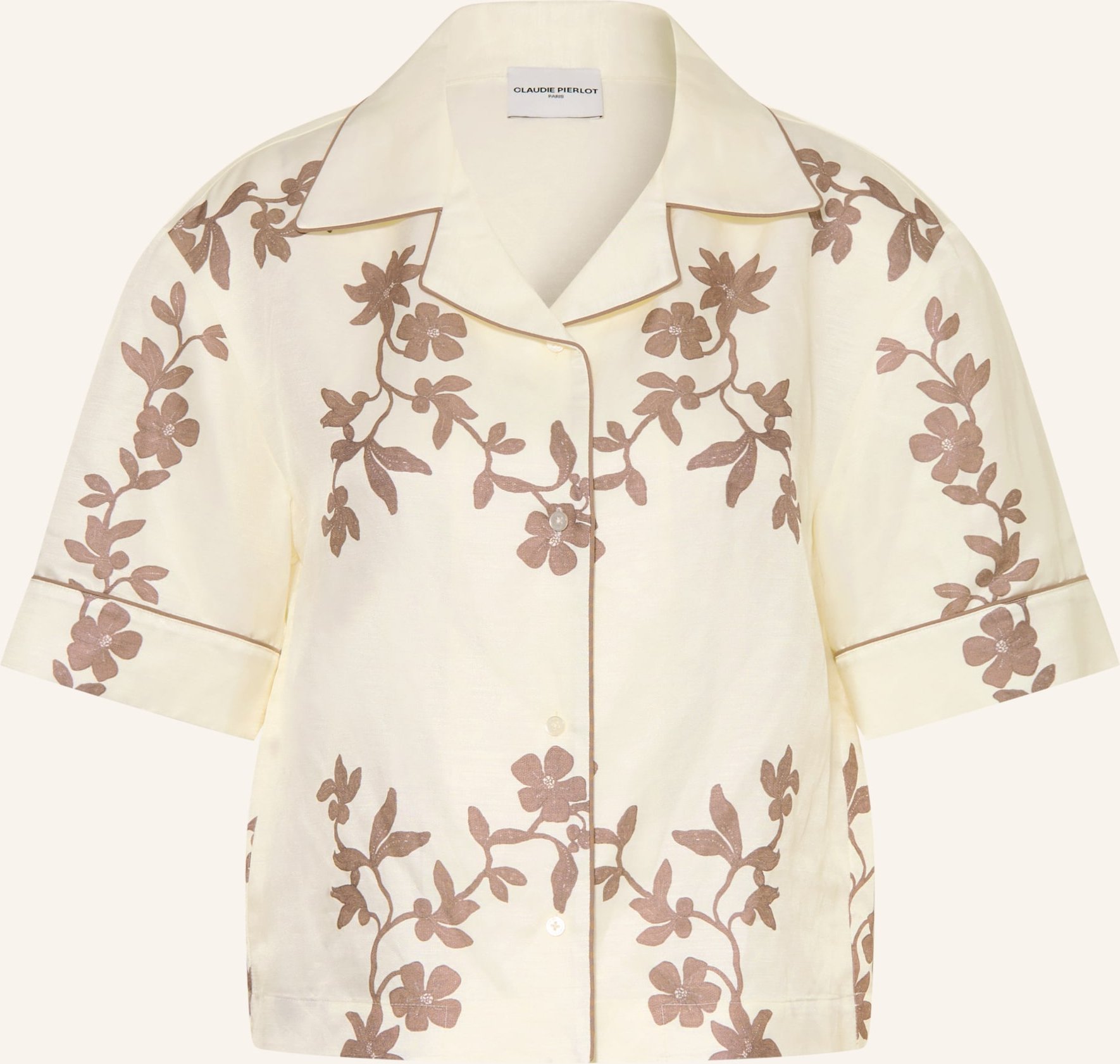 Claudie Pierlot Bluse beige