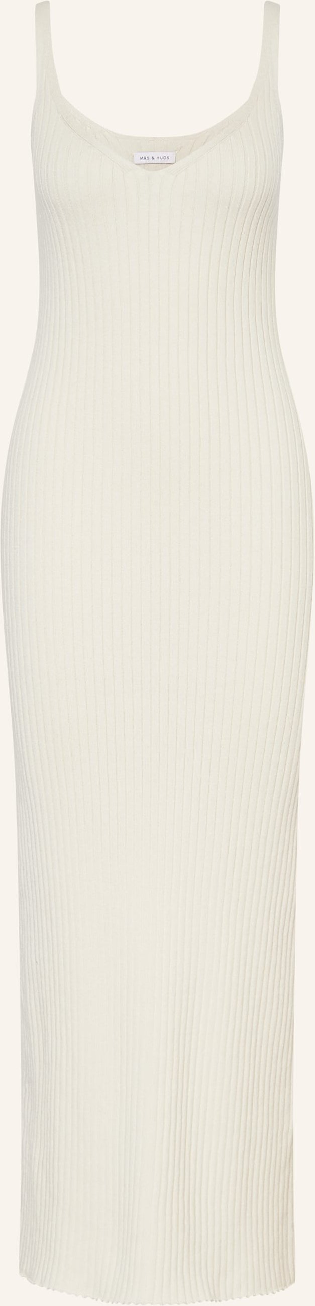 Mrs & Hugs Strickkleid weiss