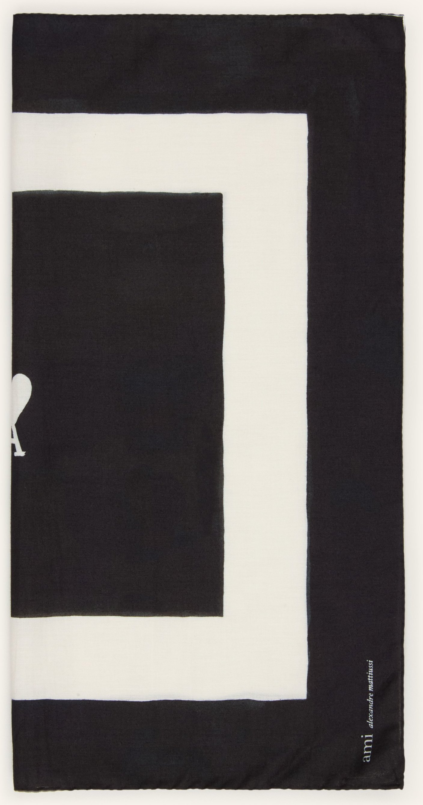 Ami Paris Tuch schwarz