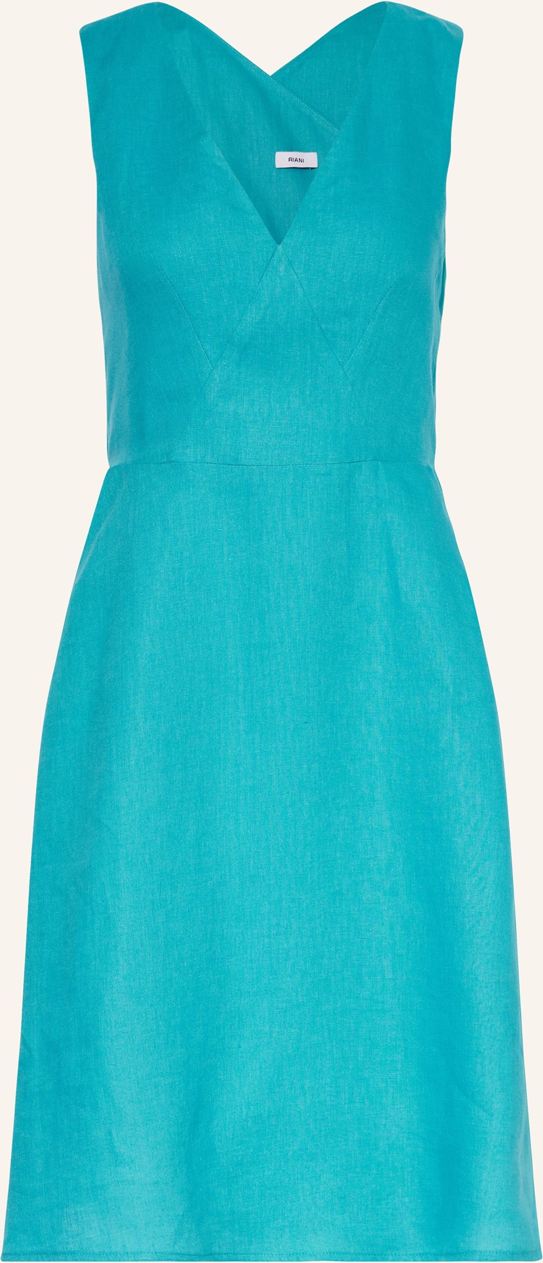 Riani Leinenkleid blau