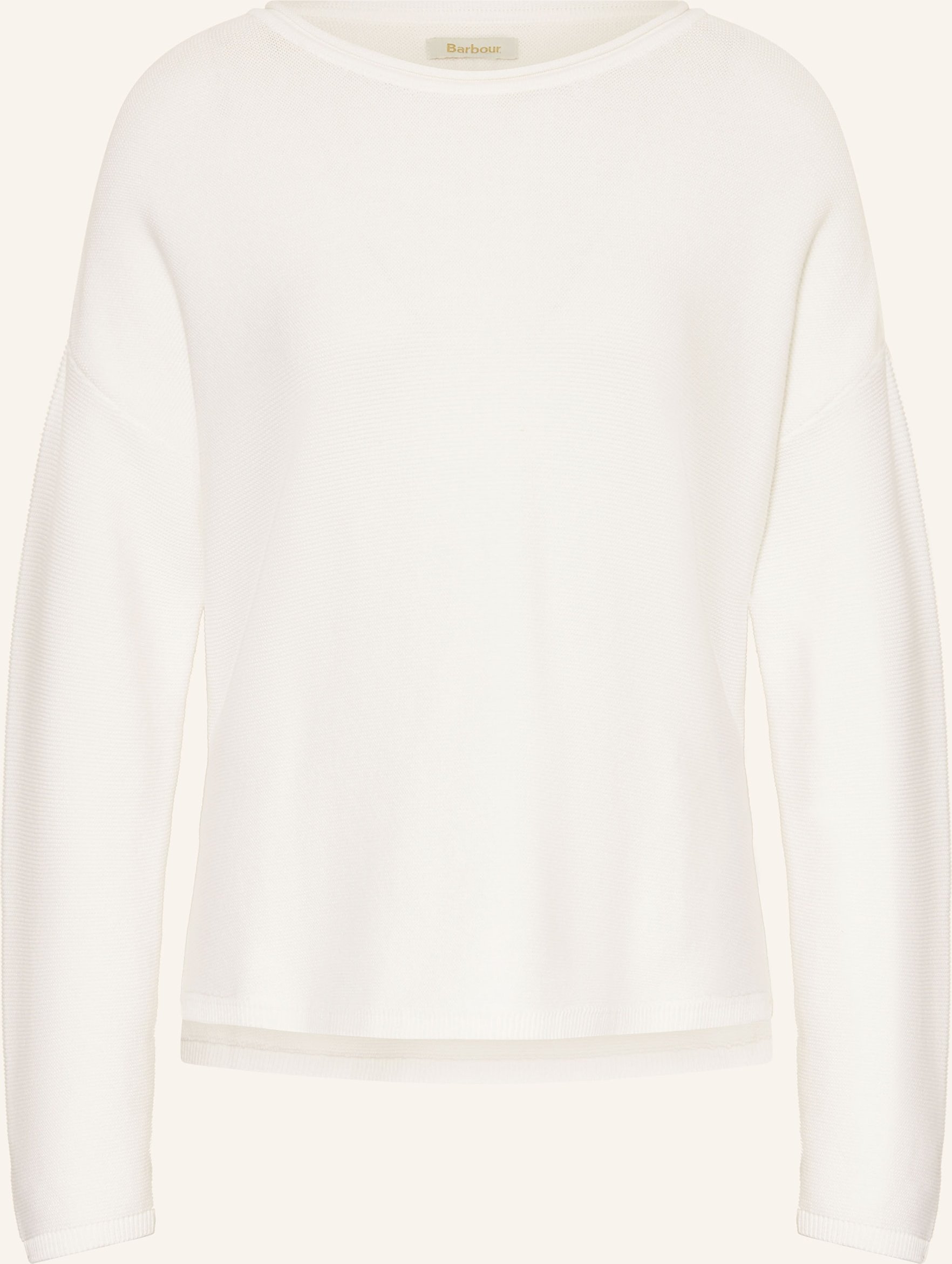 Barbour Pullover Marine weiss