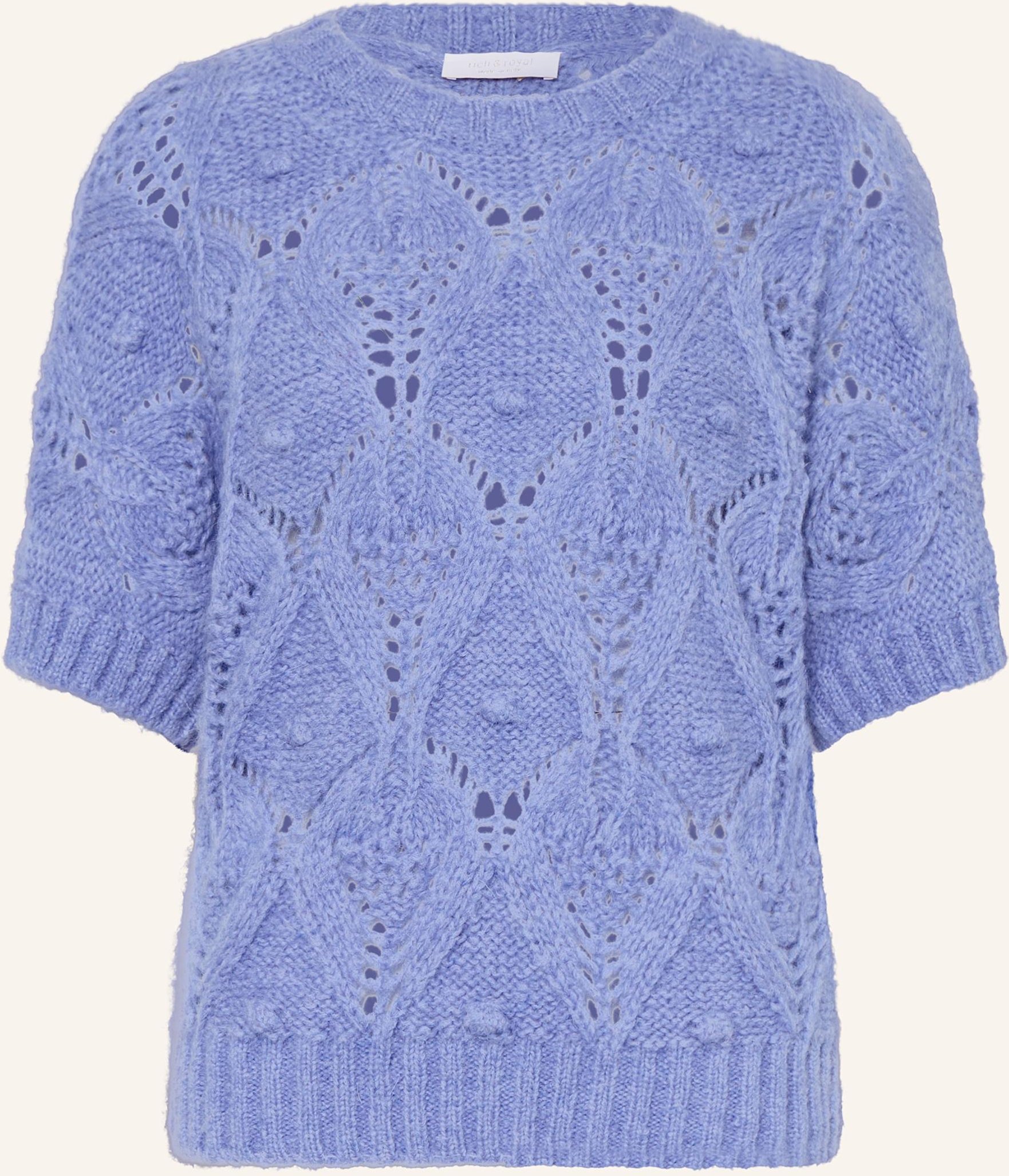 Rich & Royal Strickshirt blau