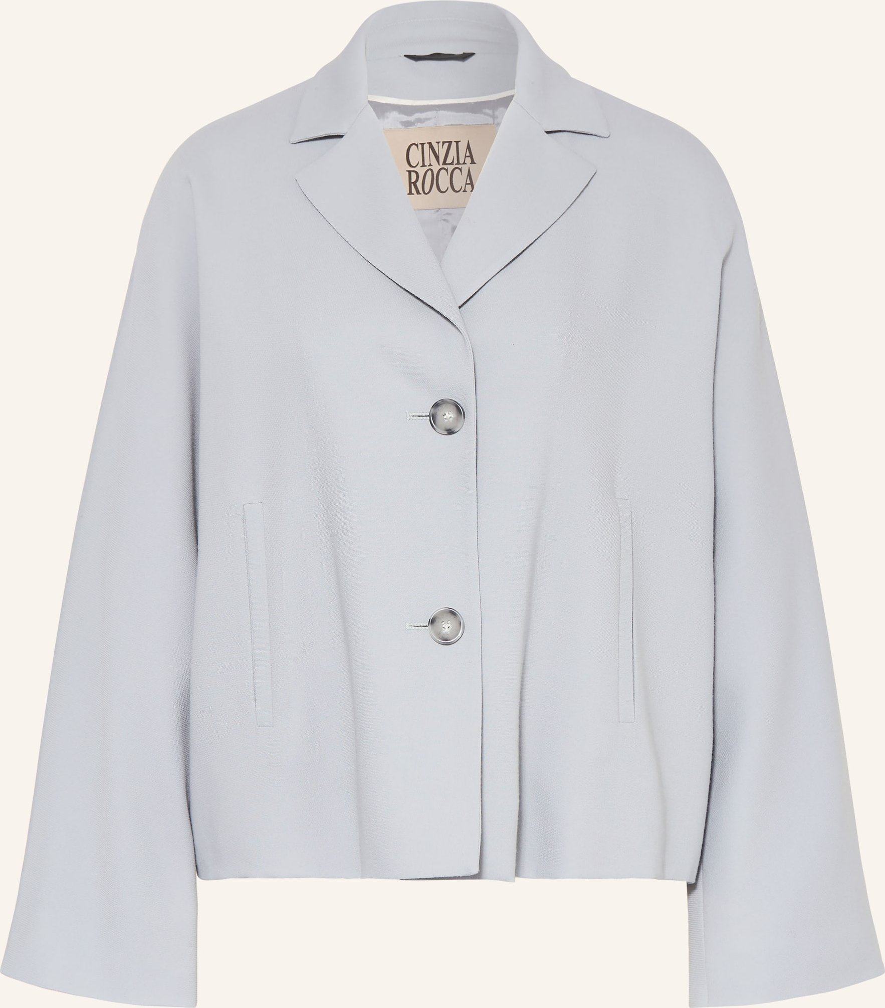 Cinzia Rocca Kastenjacke blau