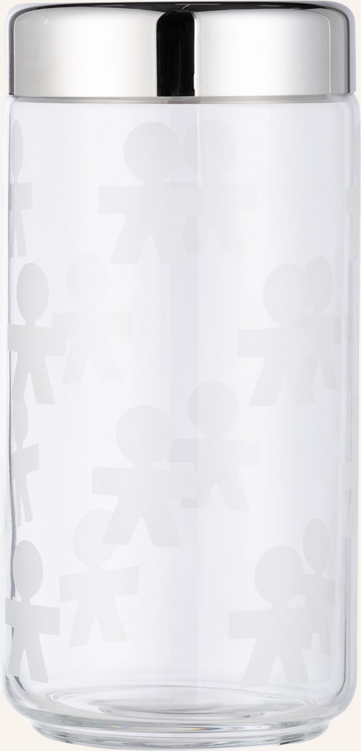 Alessi Aufbewahrungsdose Girotondo silber