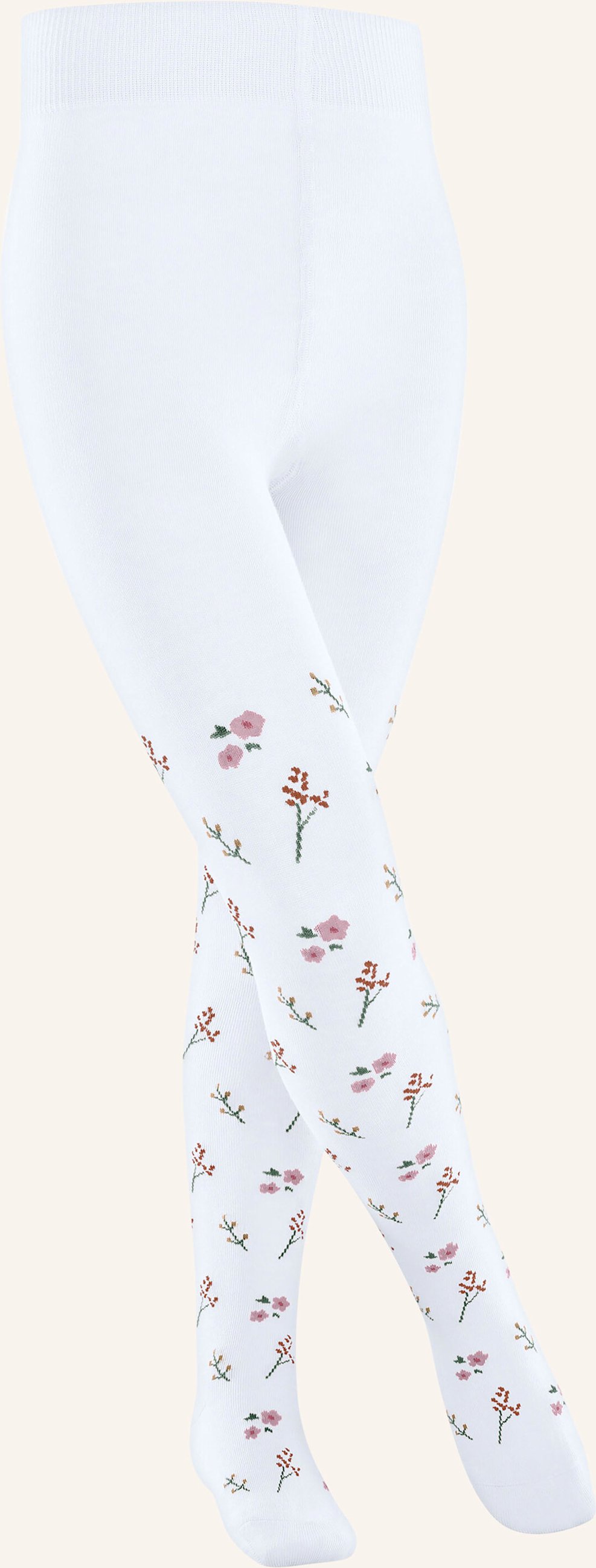 Thumbnail - Falke Strumpfhose Little Flowers weiss