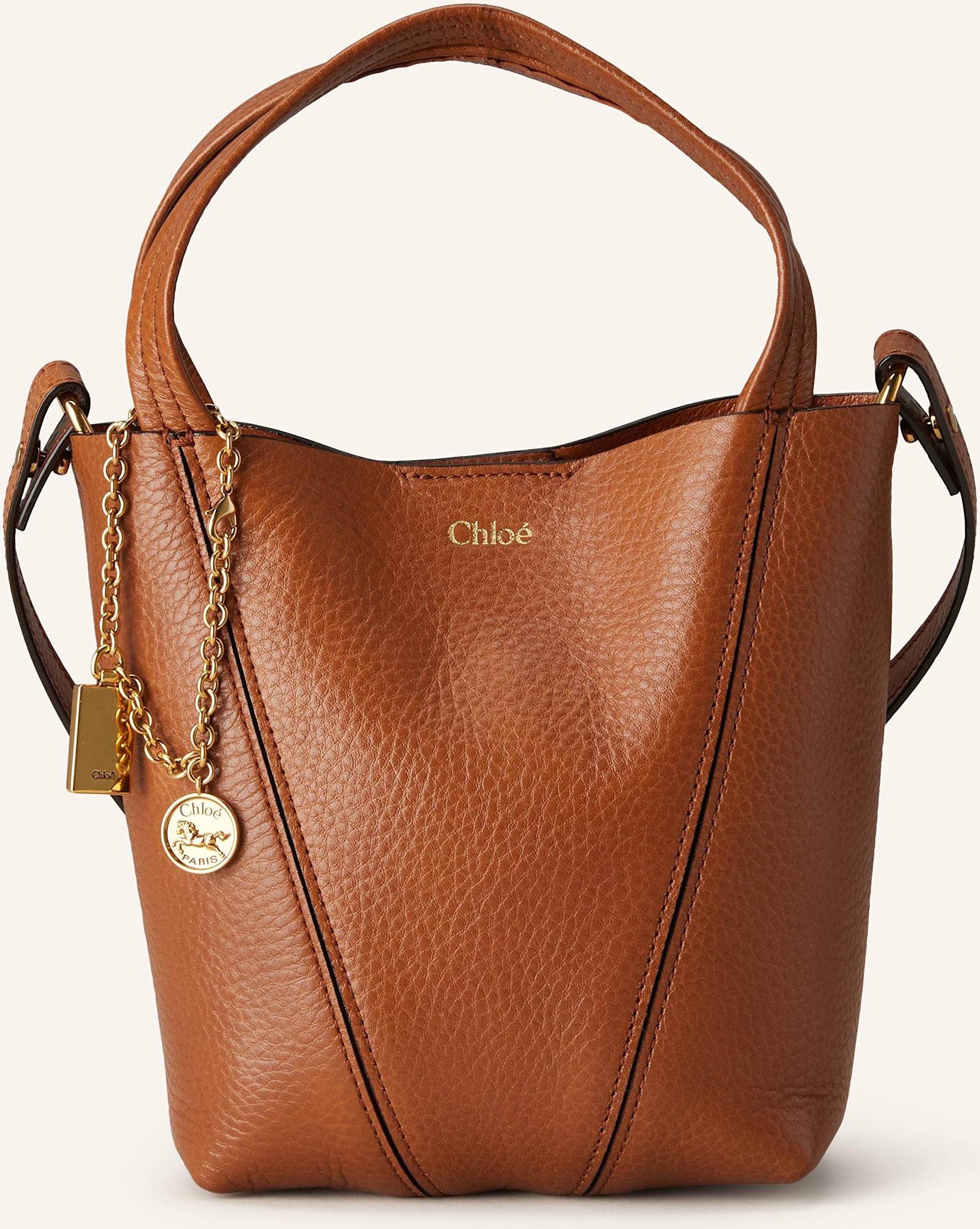 Chloé Umhängetasche Spin braun