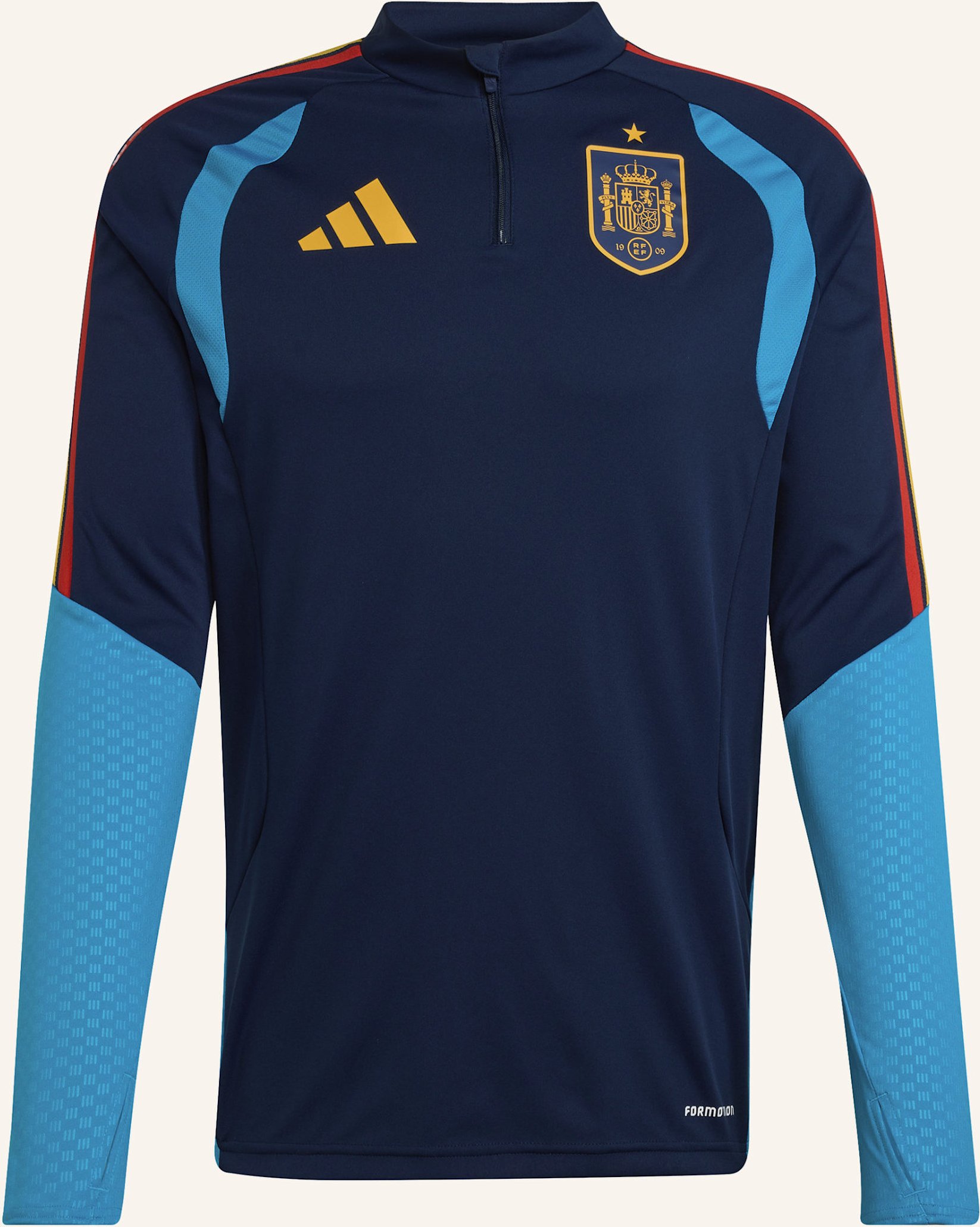 Adidas Spanien 26 Tiro Trainingsoberteil blau
