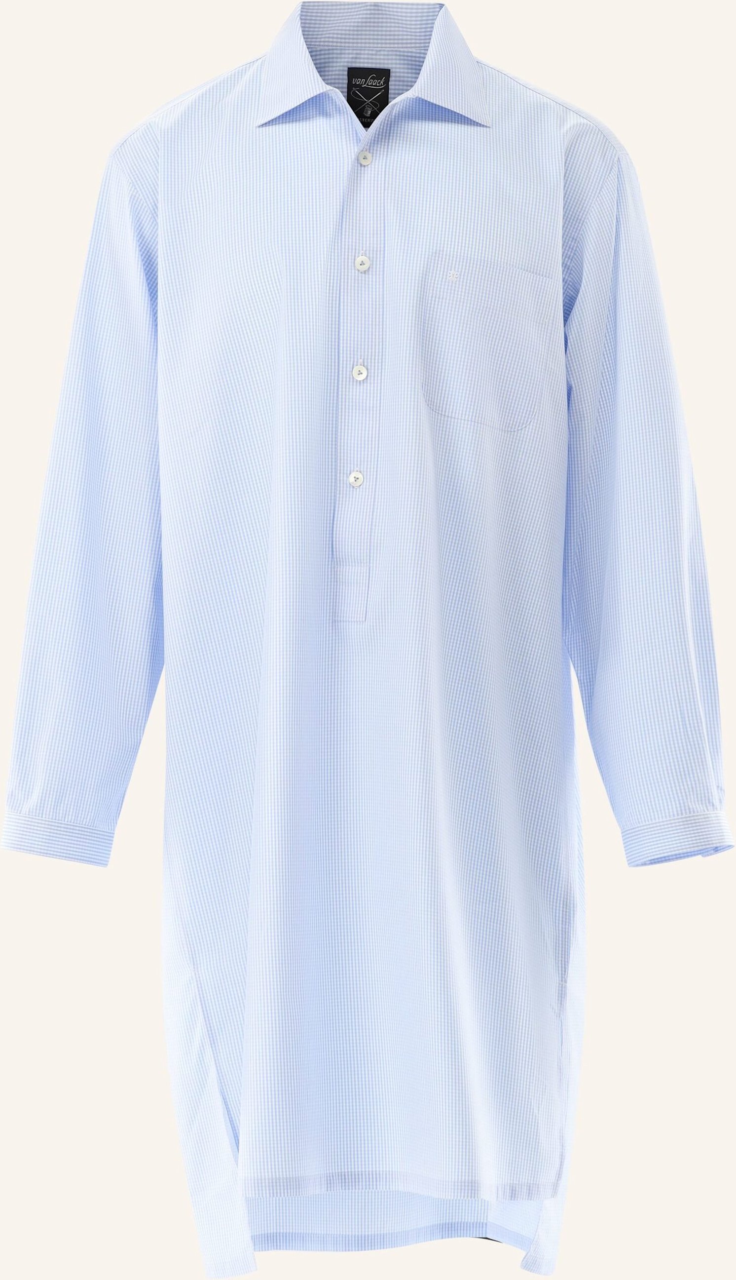 Van Laack Schlafshirt blau