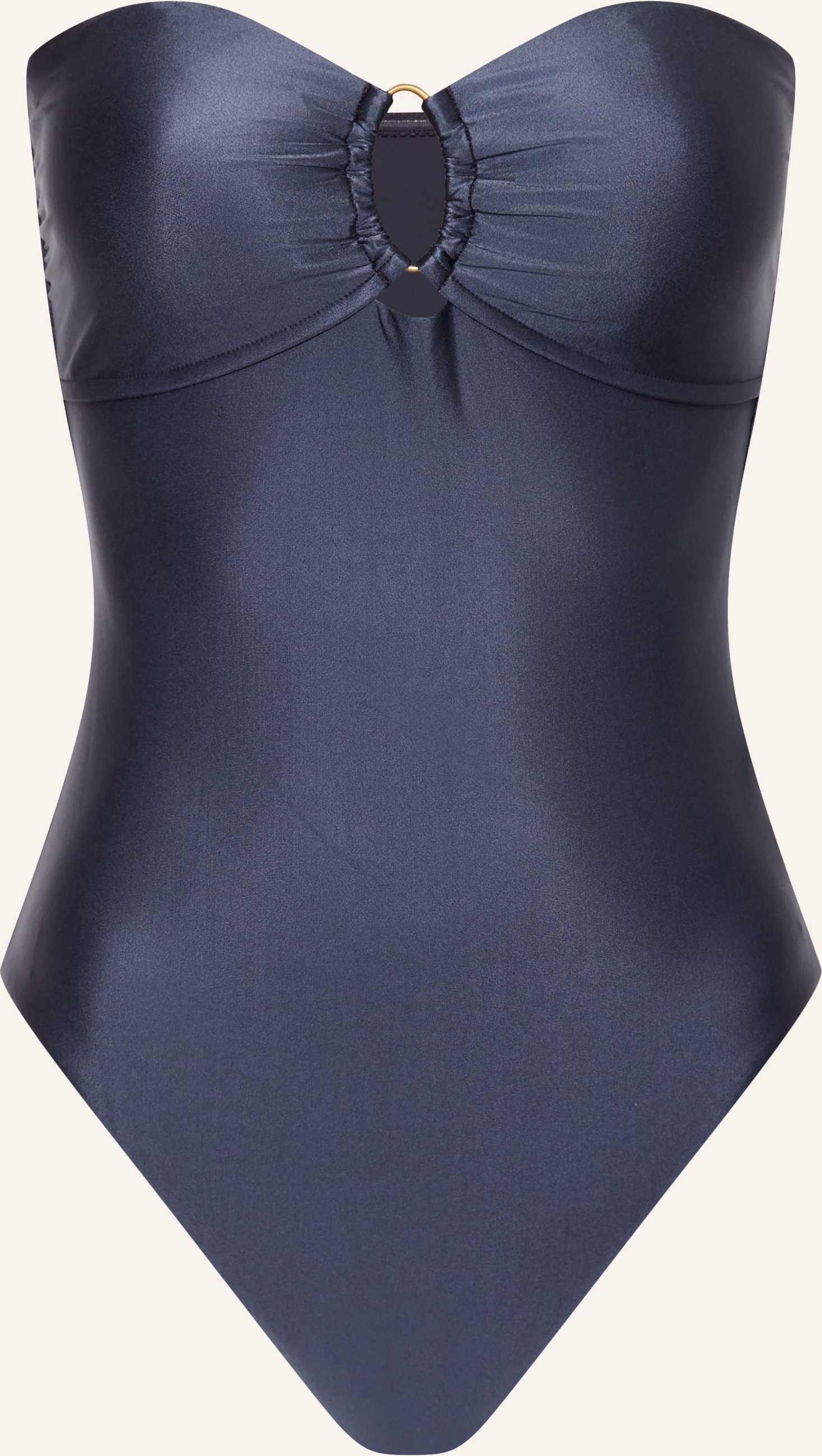 Seafolly Bandeau-Badeanzug Belle blau