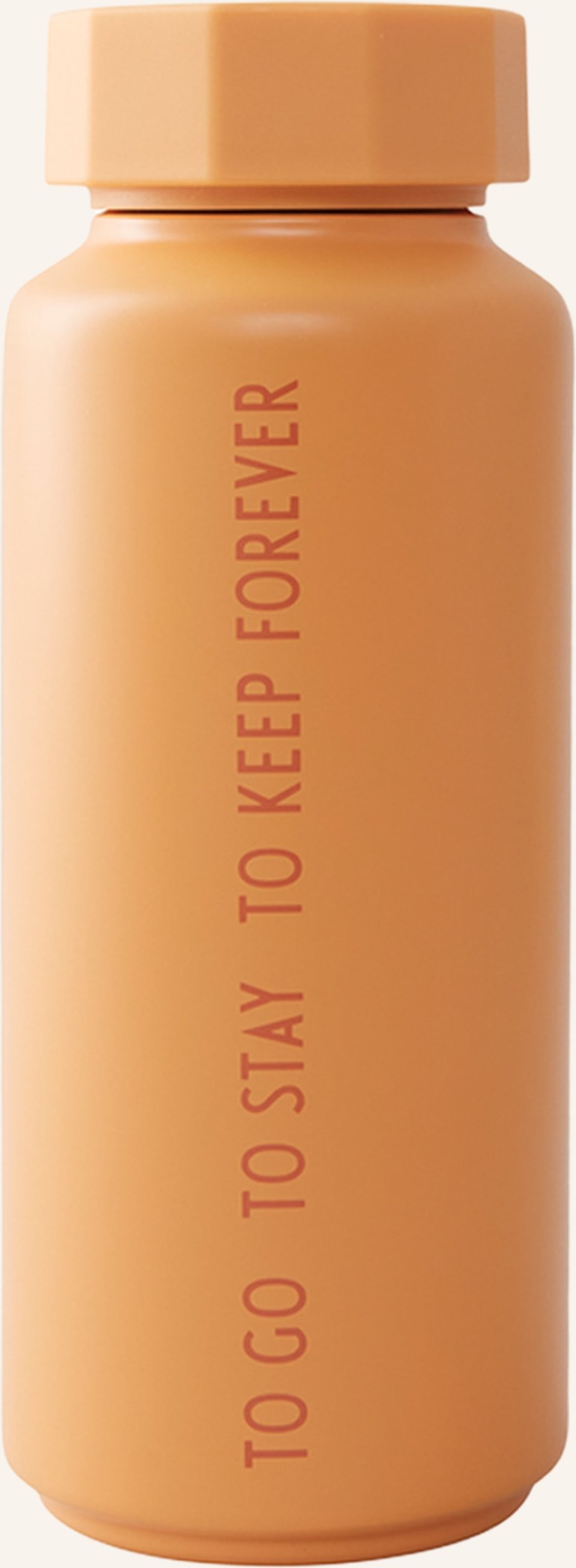 Design Letters Isolierflasche Grnblifeis orange