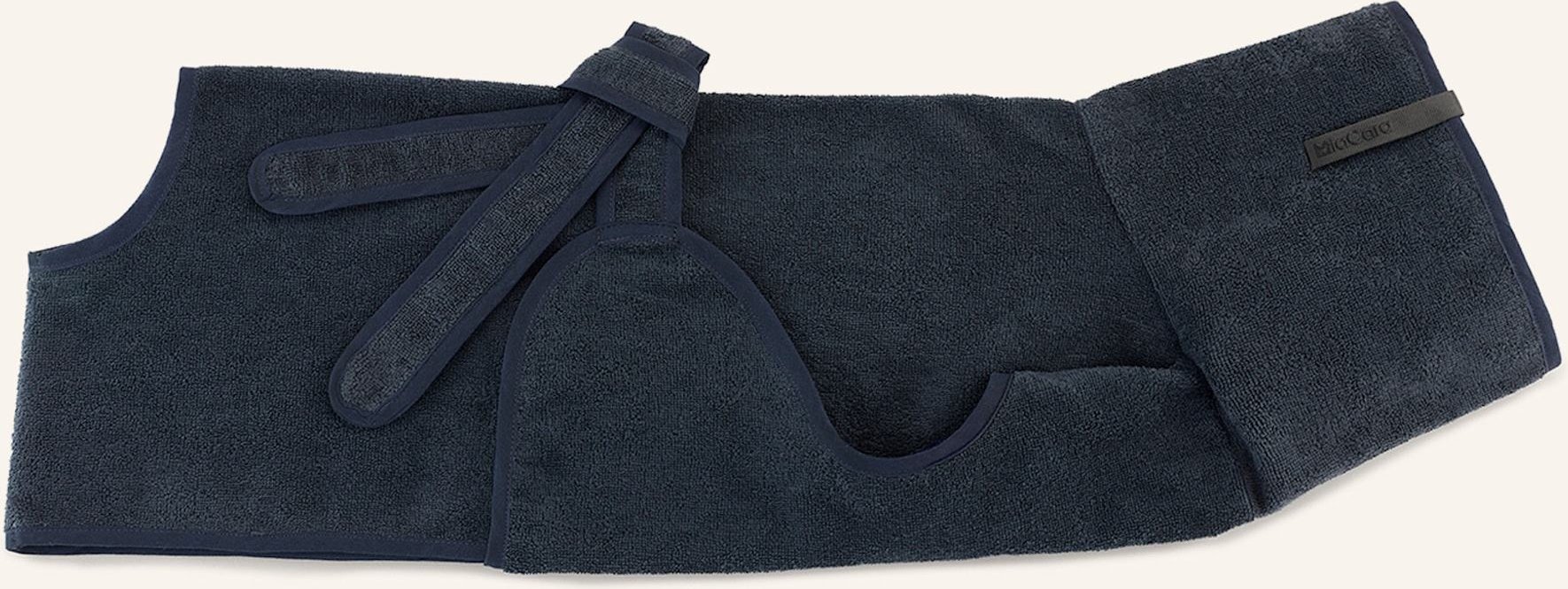 Miacara Hundebademantel Bagno blau