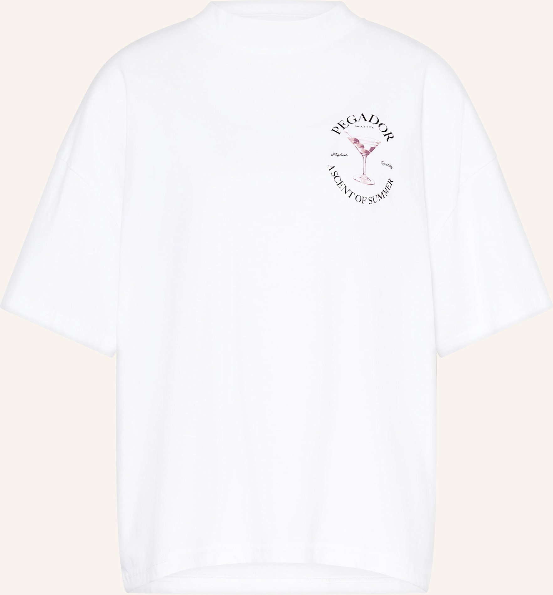 Pegador Oversized-Shirt Jobra weiss