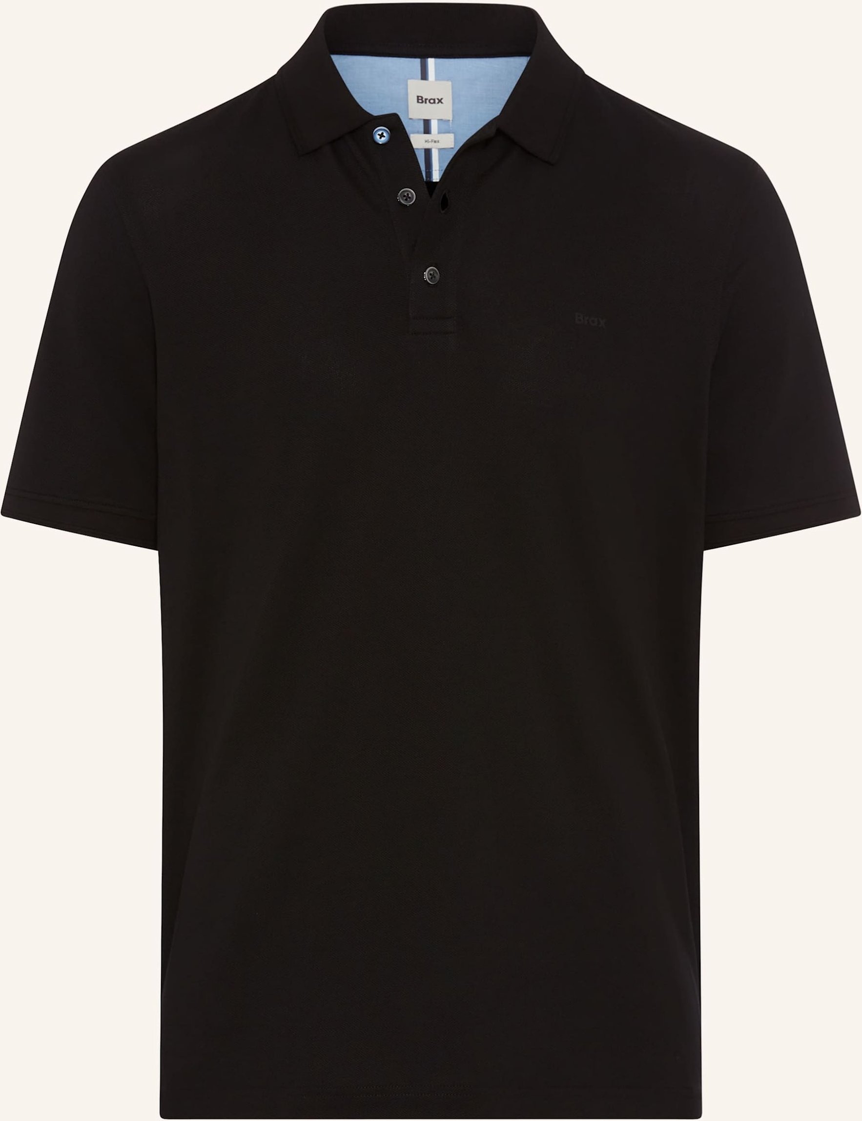 Brax Piqué-Poloshirt Style Pete schwarz