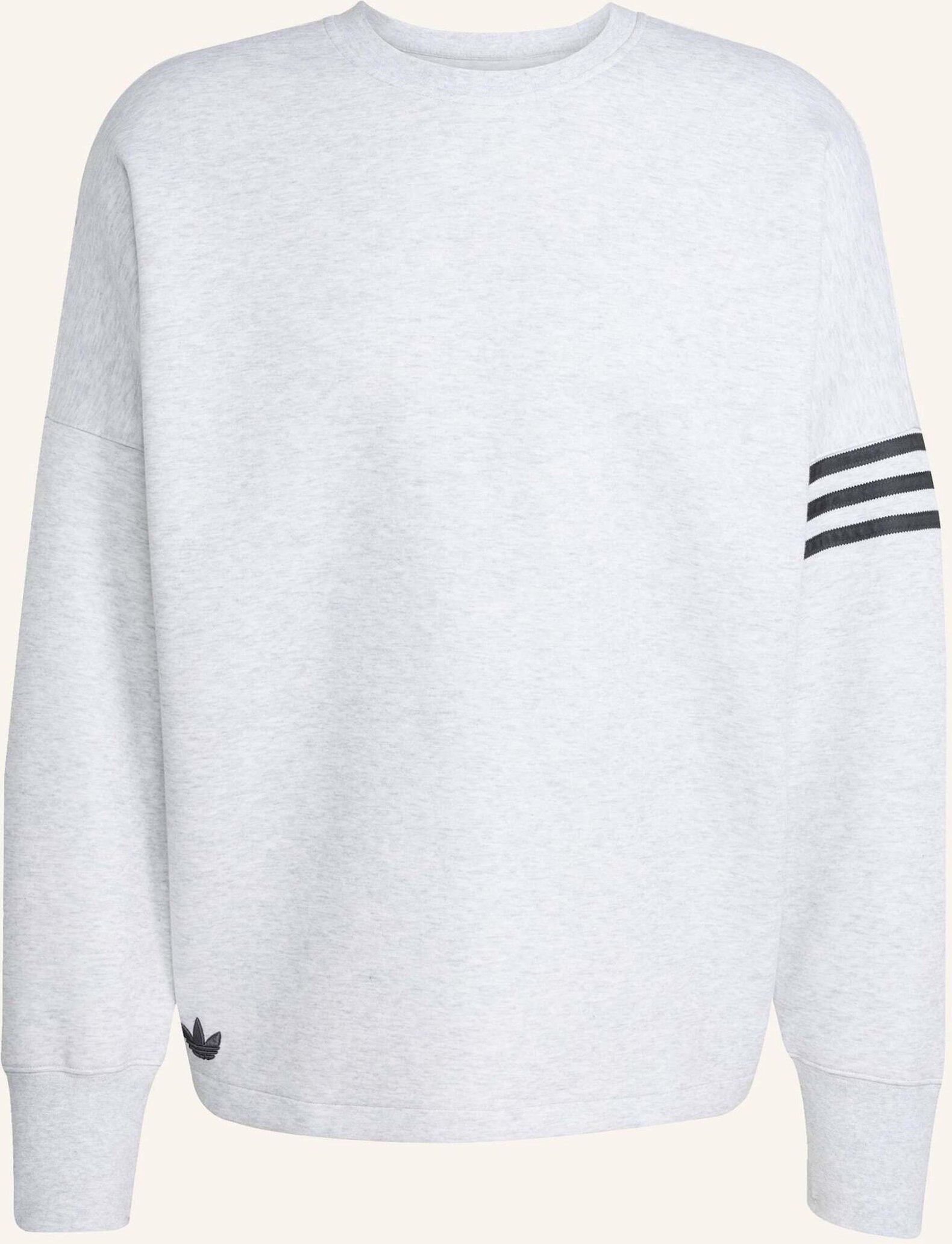 Adidas Originals Neuclassics Langärmeliges Oversize Sweatshirt grau