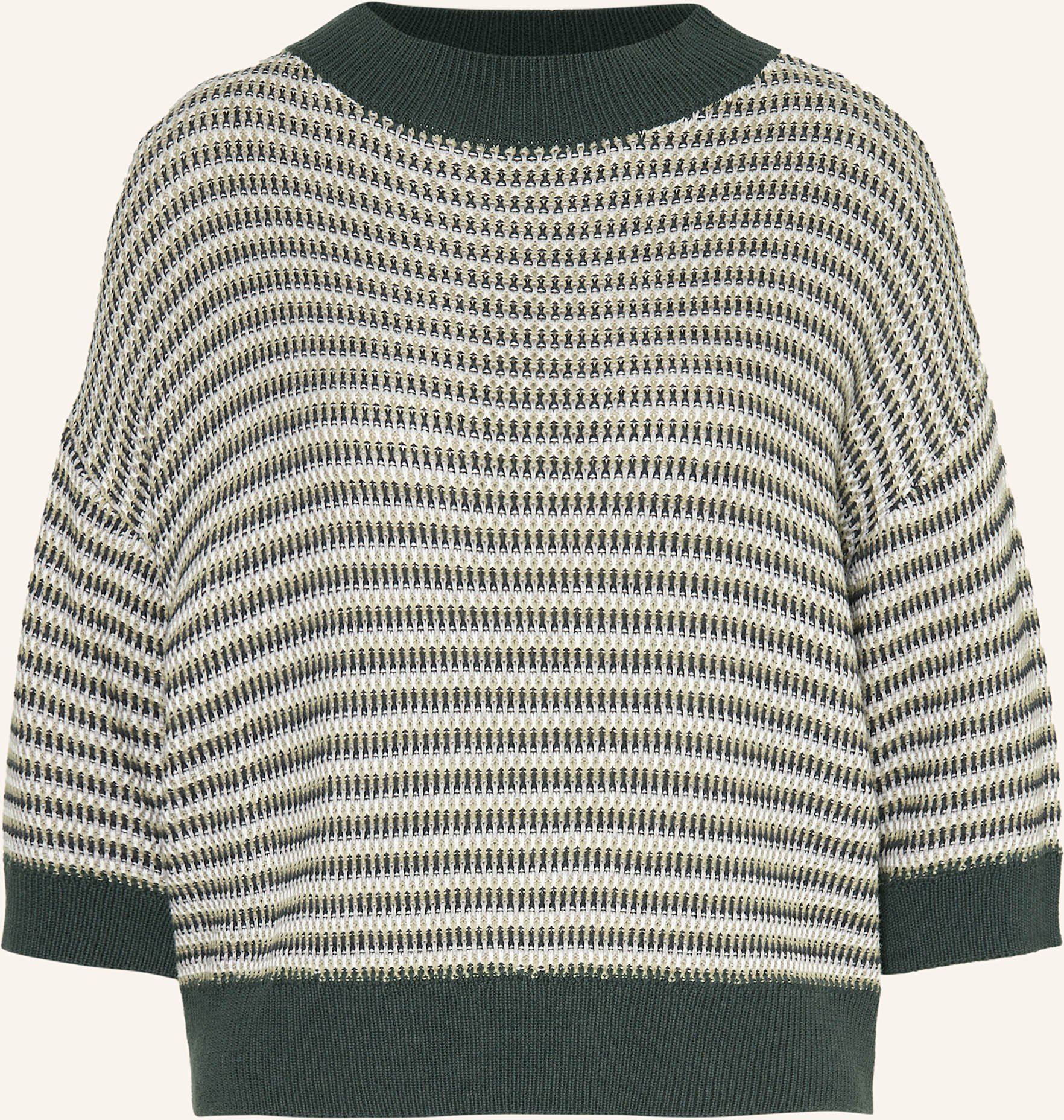 Opus Strickshirt Peipina gruen