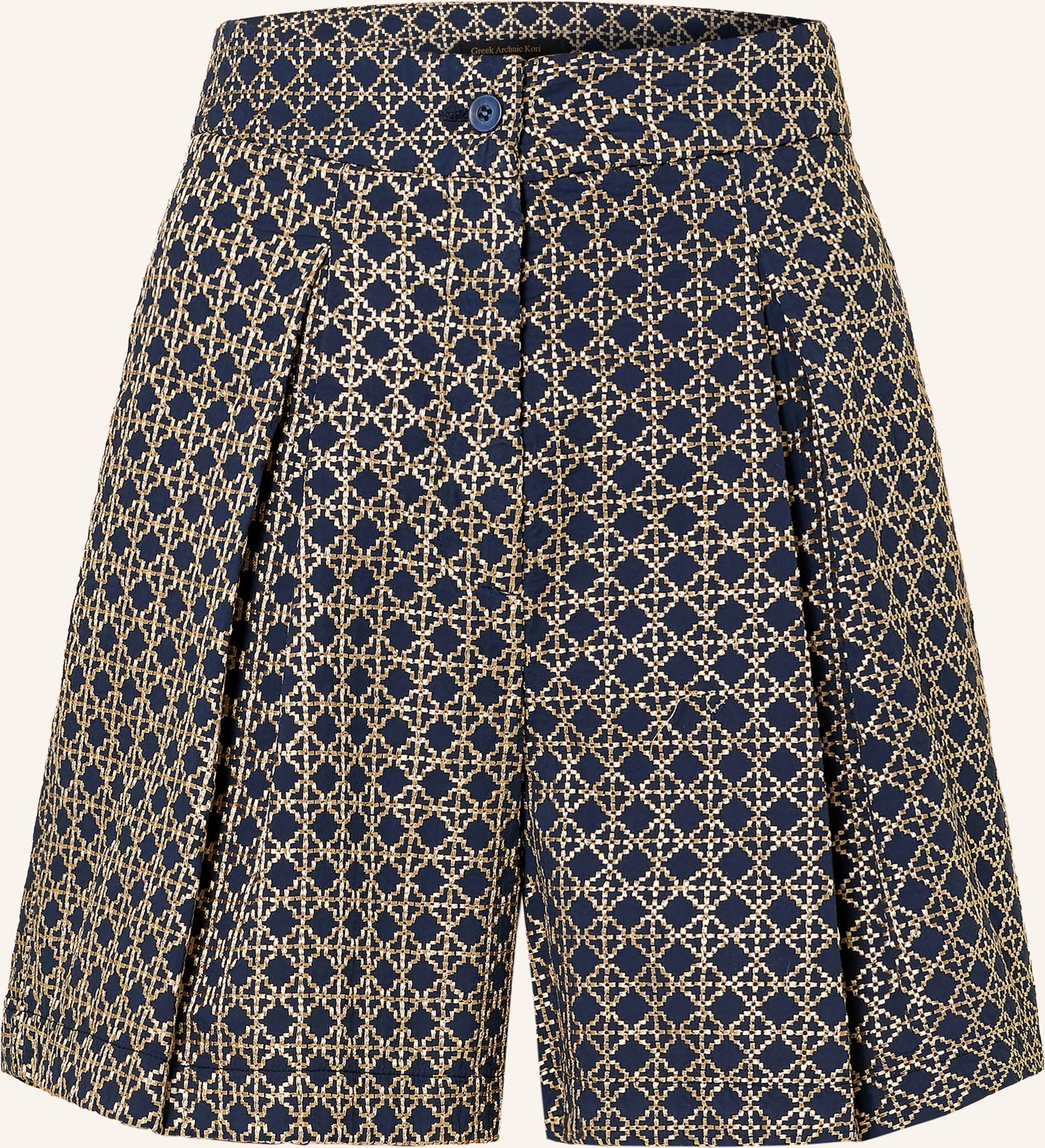 Greek Archaic Kori Shorts blau