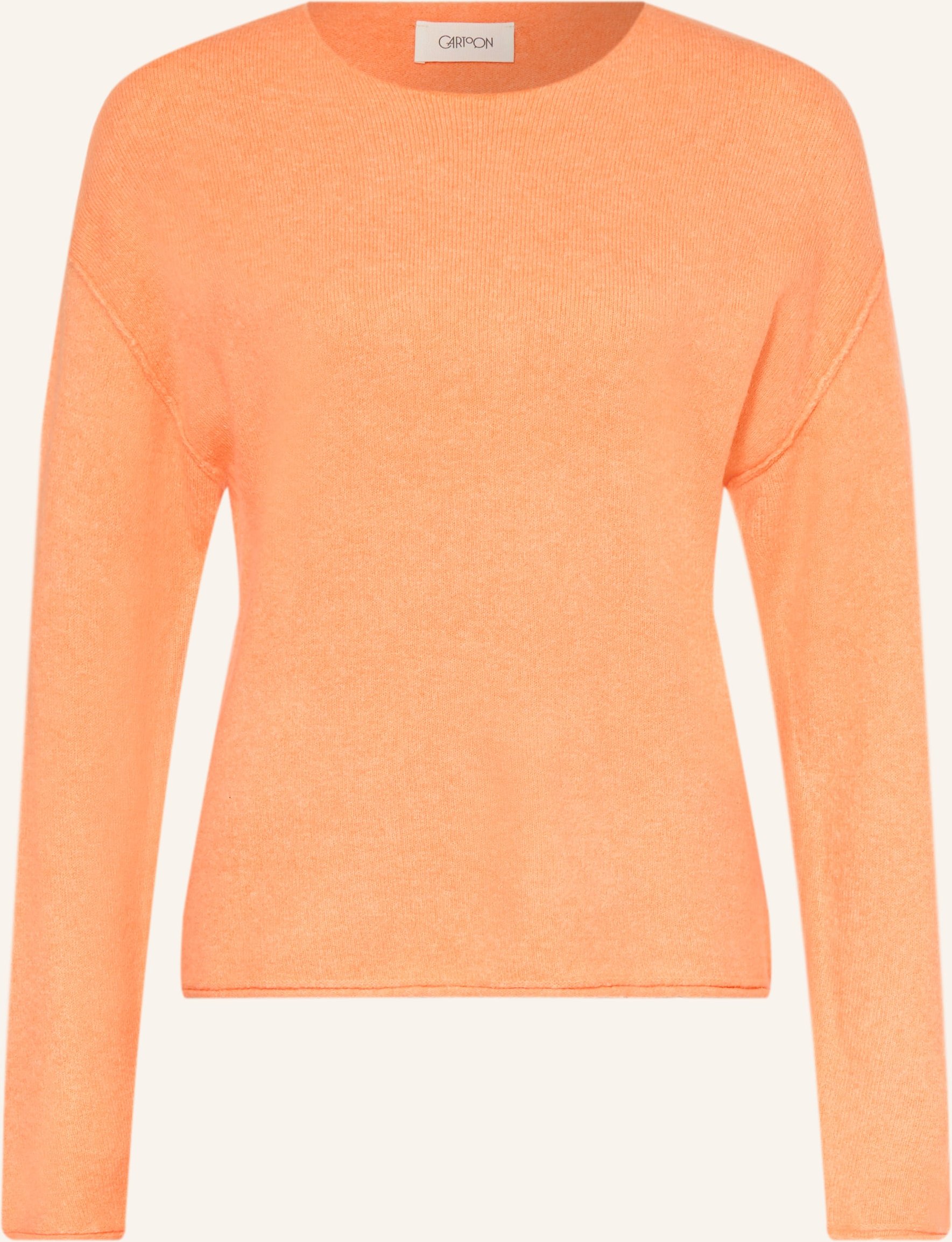 Cartoon Pullover orange