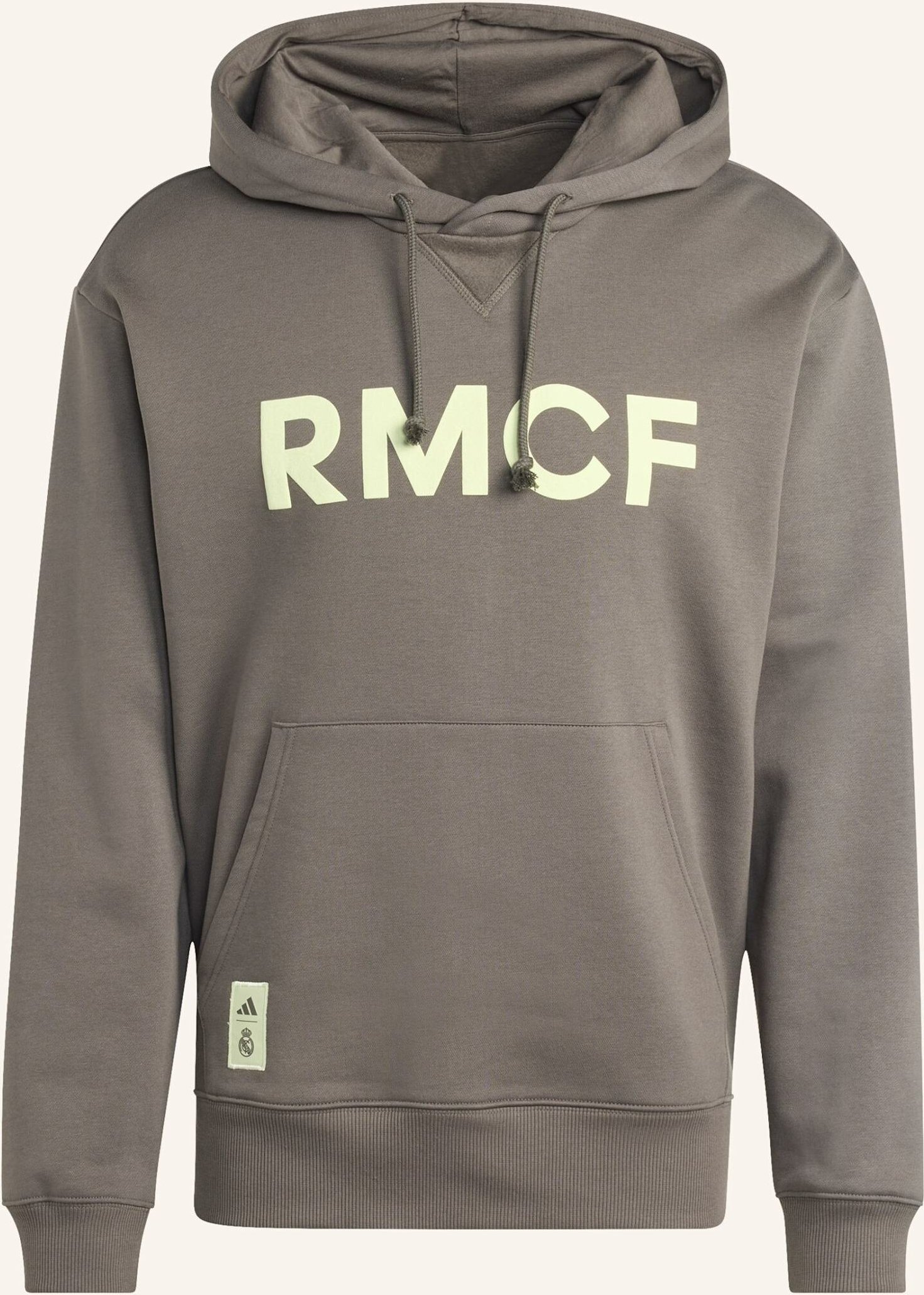 Adidas Real Madrid Seasonal Hoodie grau