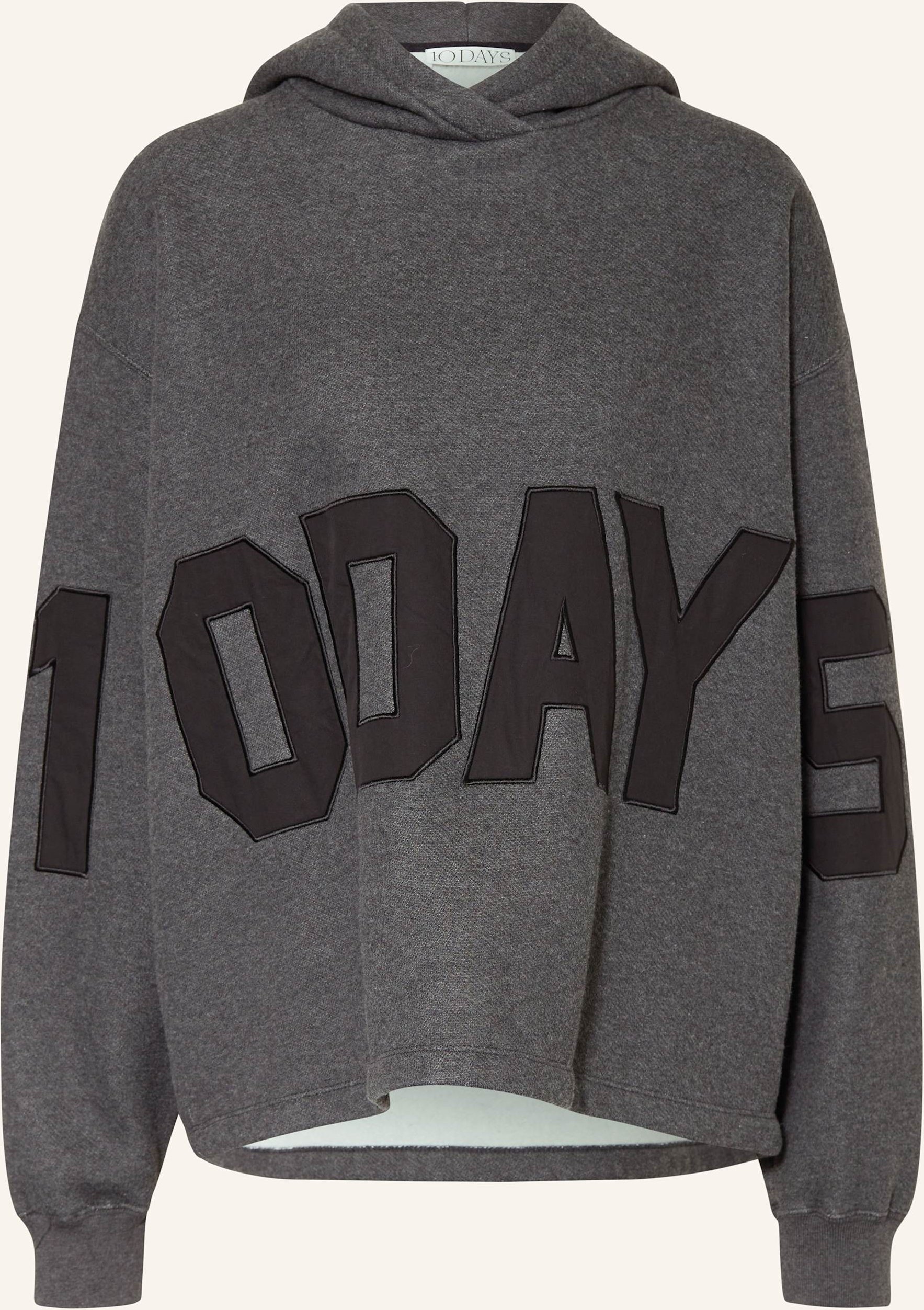 10days Hoodie grau