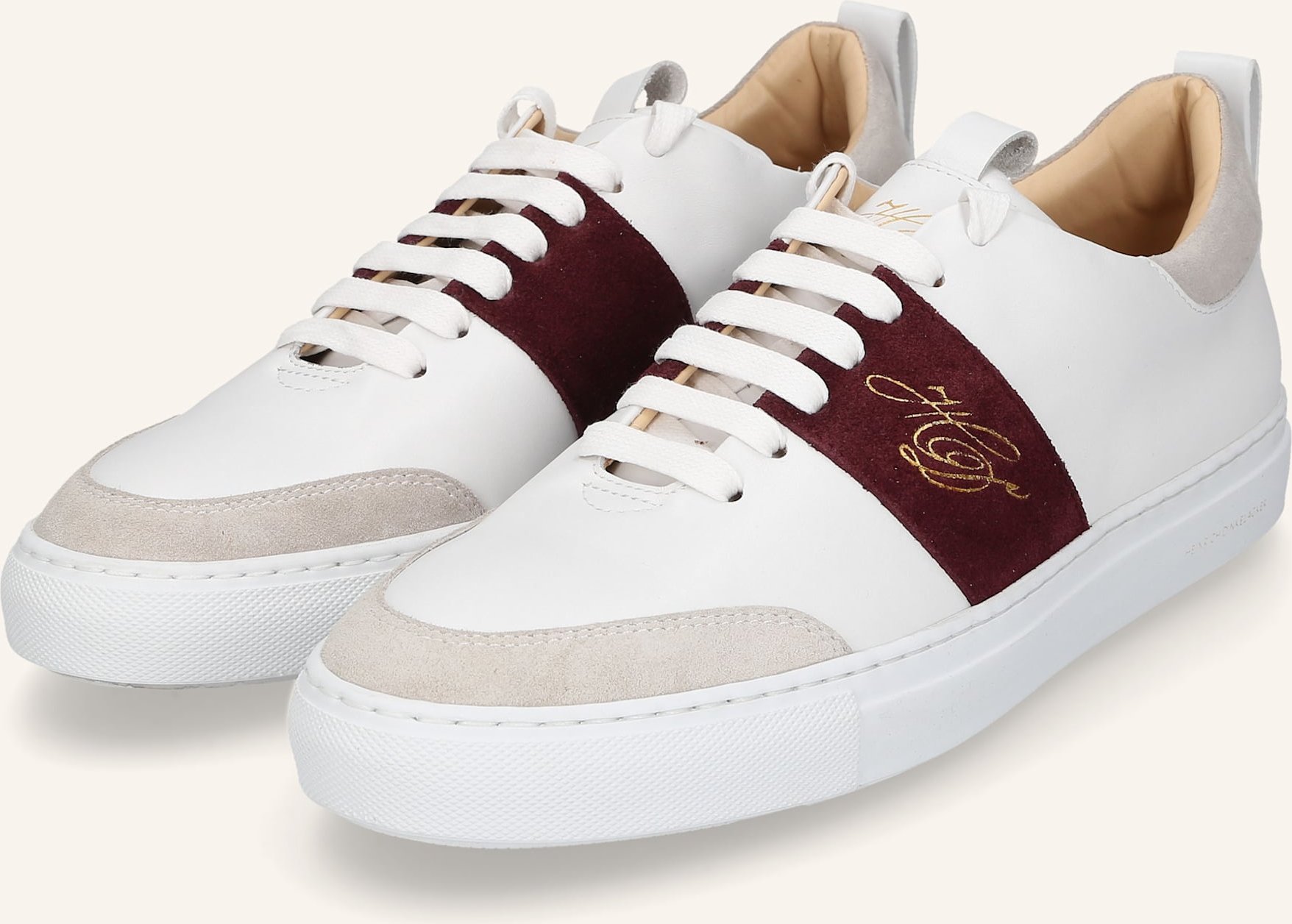 Thumbnail - Heinrich Dinkelacker Sneaker Turin Tennis Sneaker Np weiss