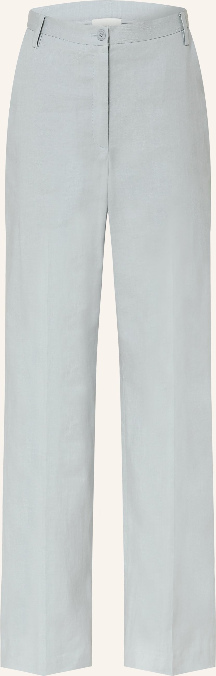 Claudie Pierlot Marlenehose Mit Leinen grau