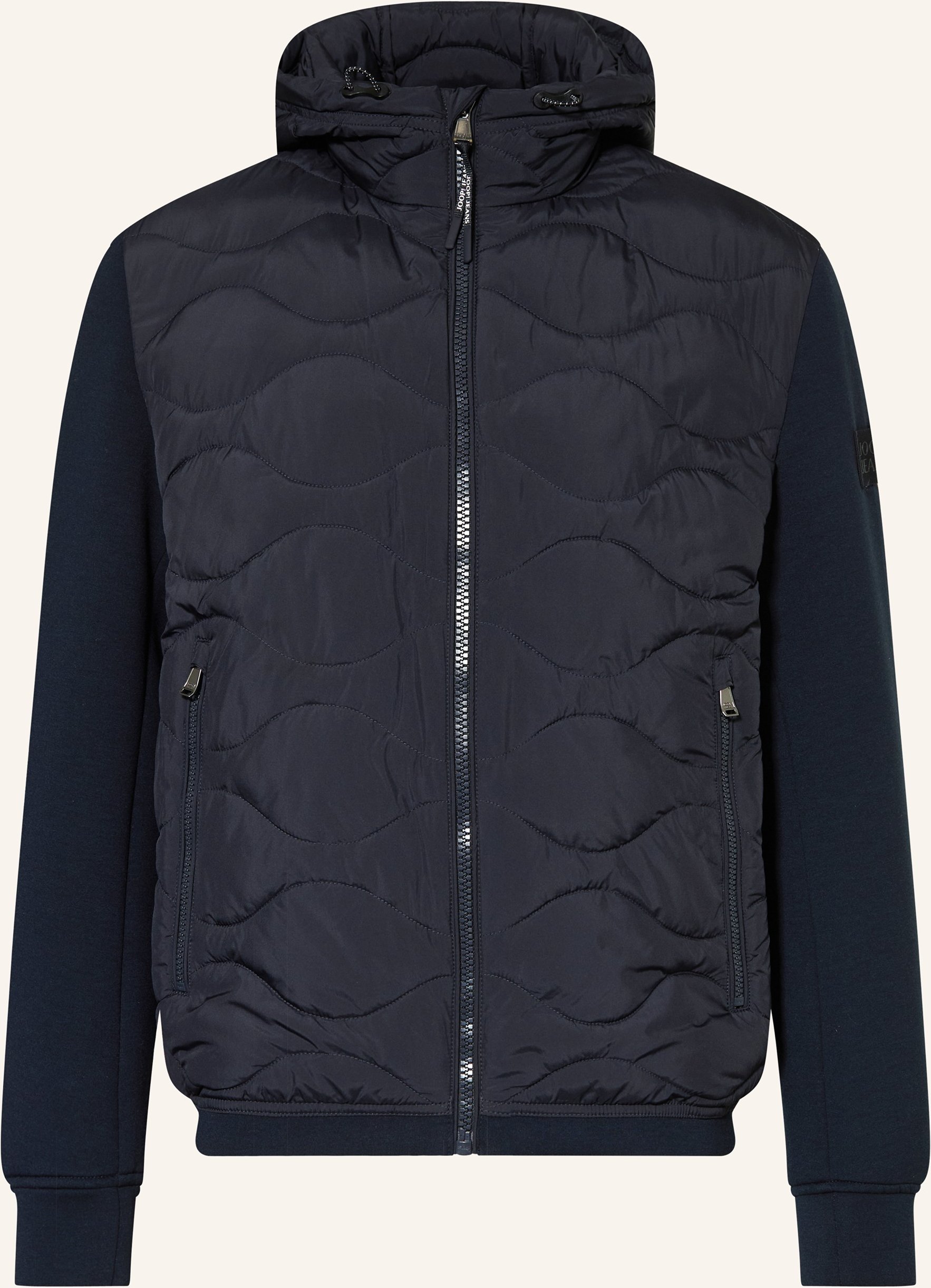 Joop! Jeans Steppjacke Im Materialmix blau