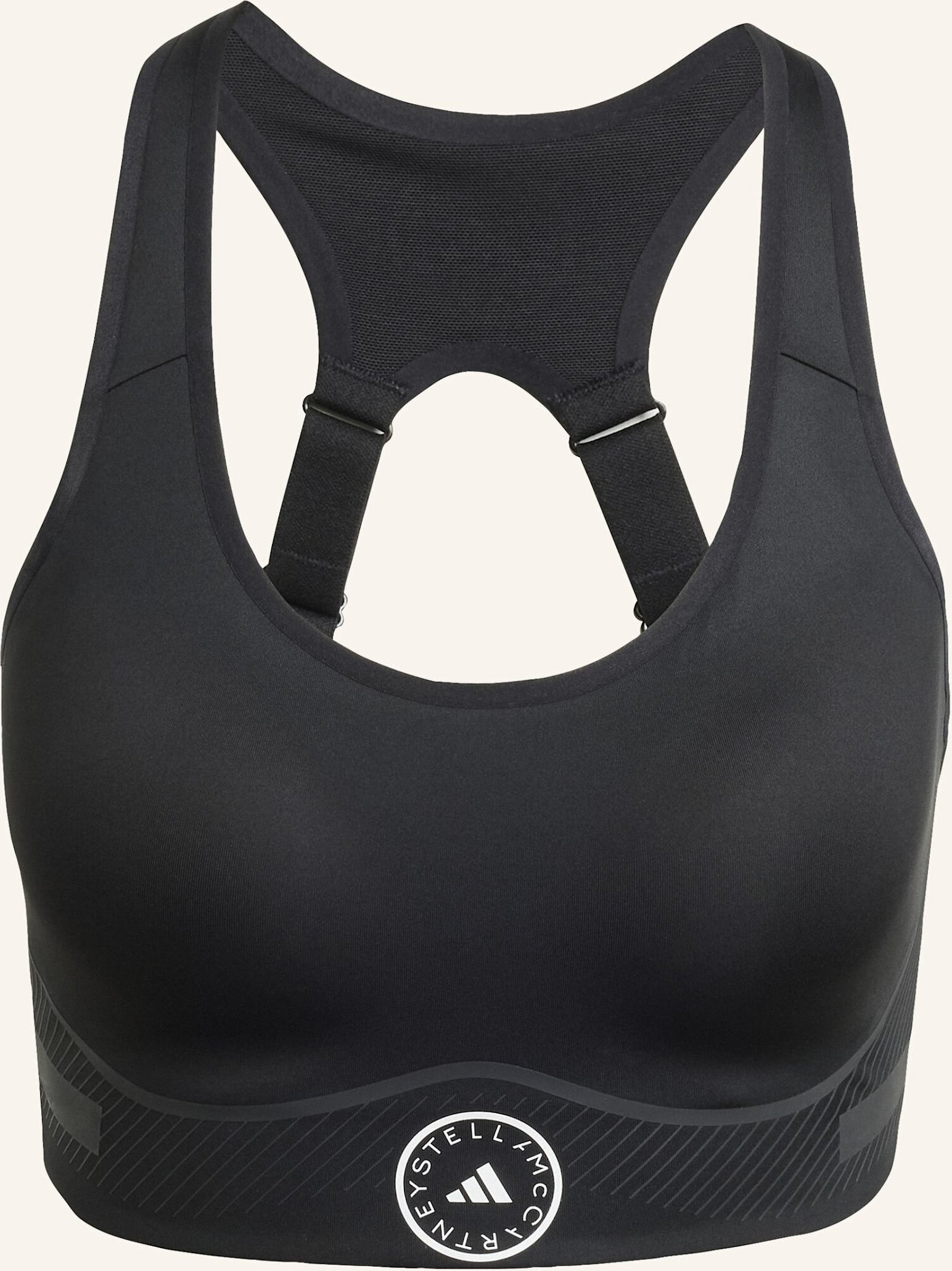 Thumbnail - Adidas By Stella Mccartney Adidas By Stella Mccartney Truepace High Support Sport-Bh schwarz