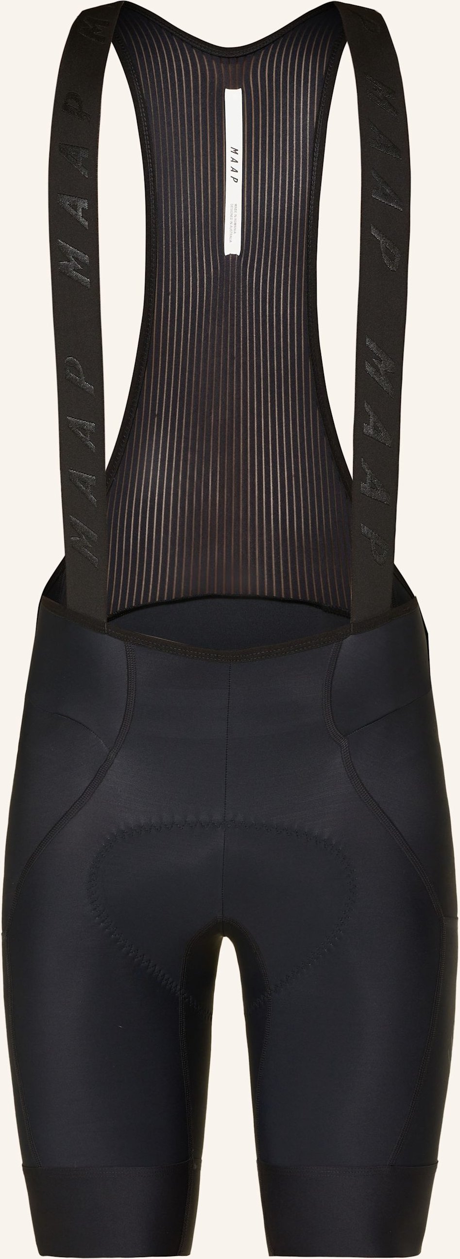 Maap Radhose Aerate Team Bib Evo Cargo Mit Trägern Und Gepolstertem Einsatz schwarz