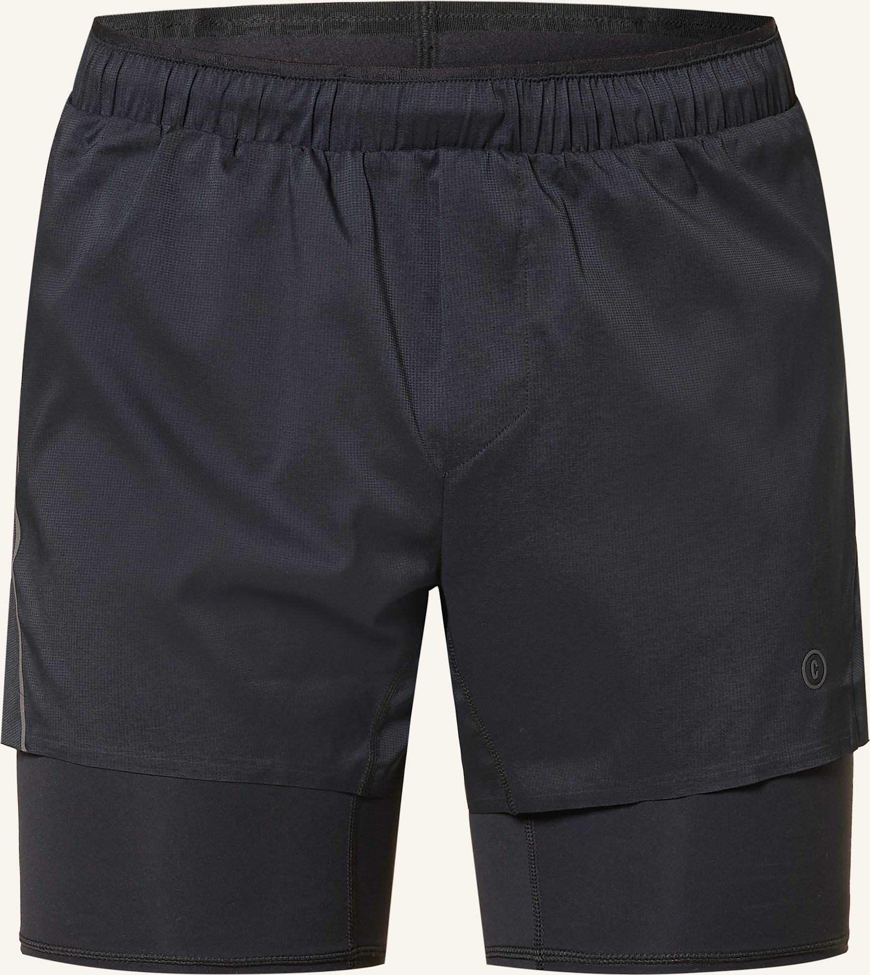 Thumbnail - Ciele Athletics 2-In-1 Laufshorts Dlyshort schwarz