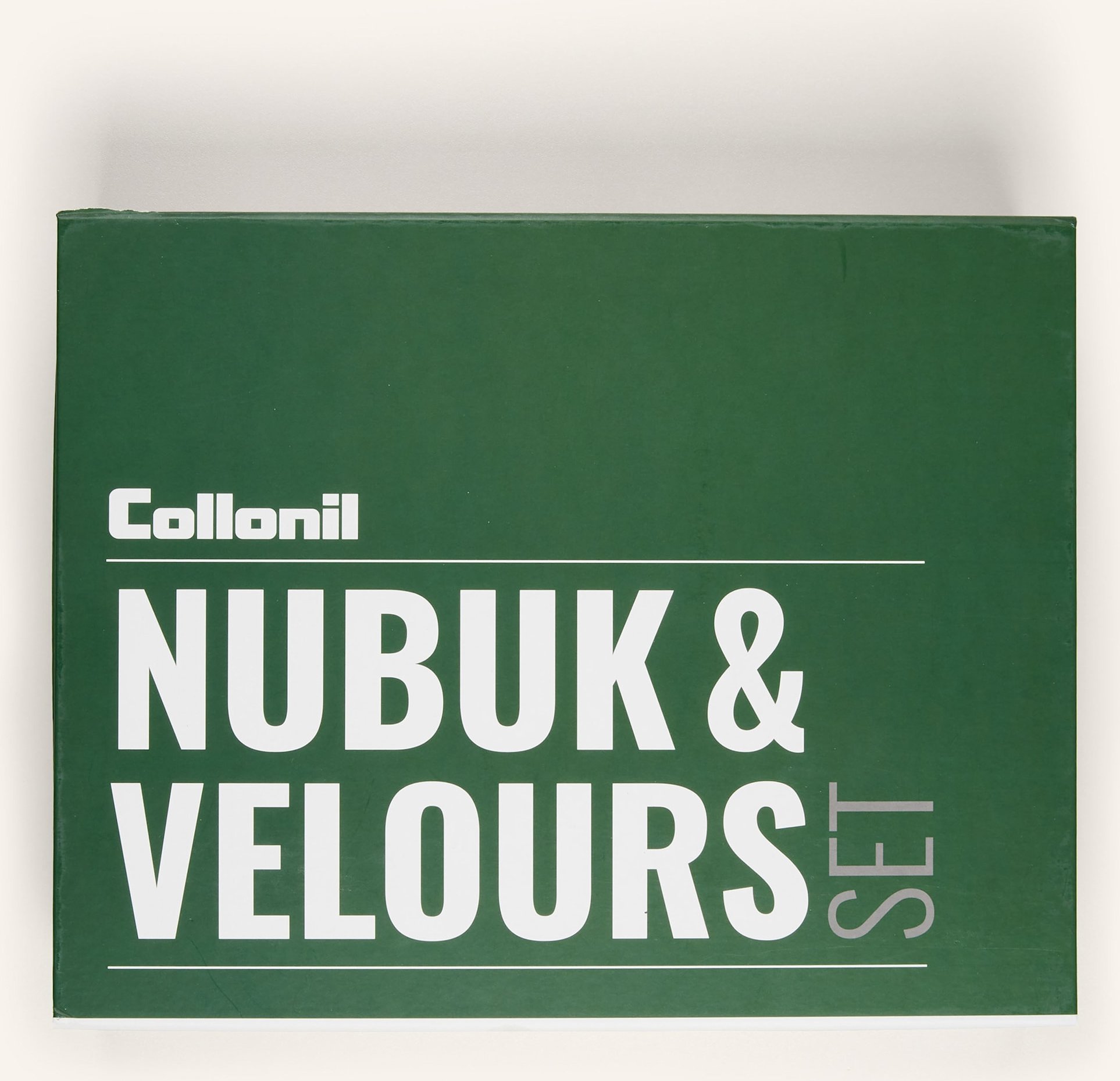 Collonil 5-Tlg. Schuhpflege-Set Nubuk & Velours gruen
