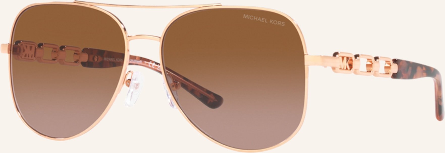 Michael Kors Sonnenbrille mk1121 rosegold