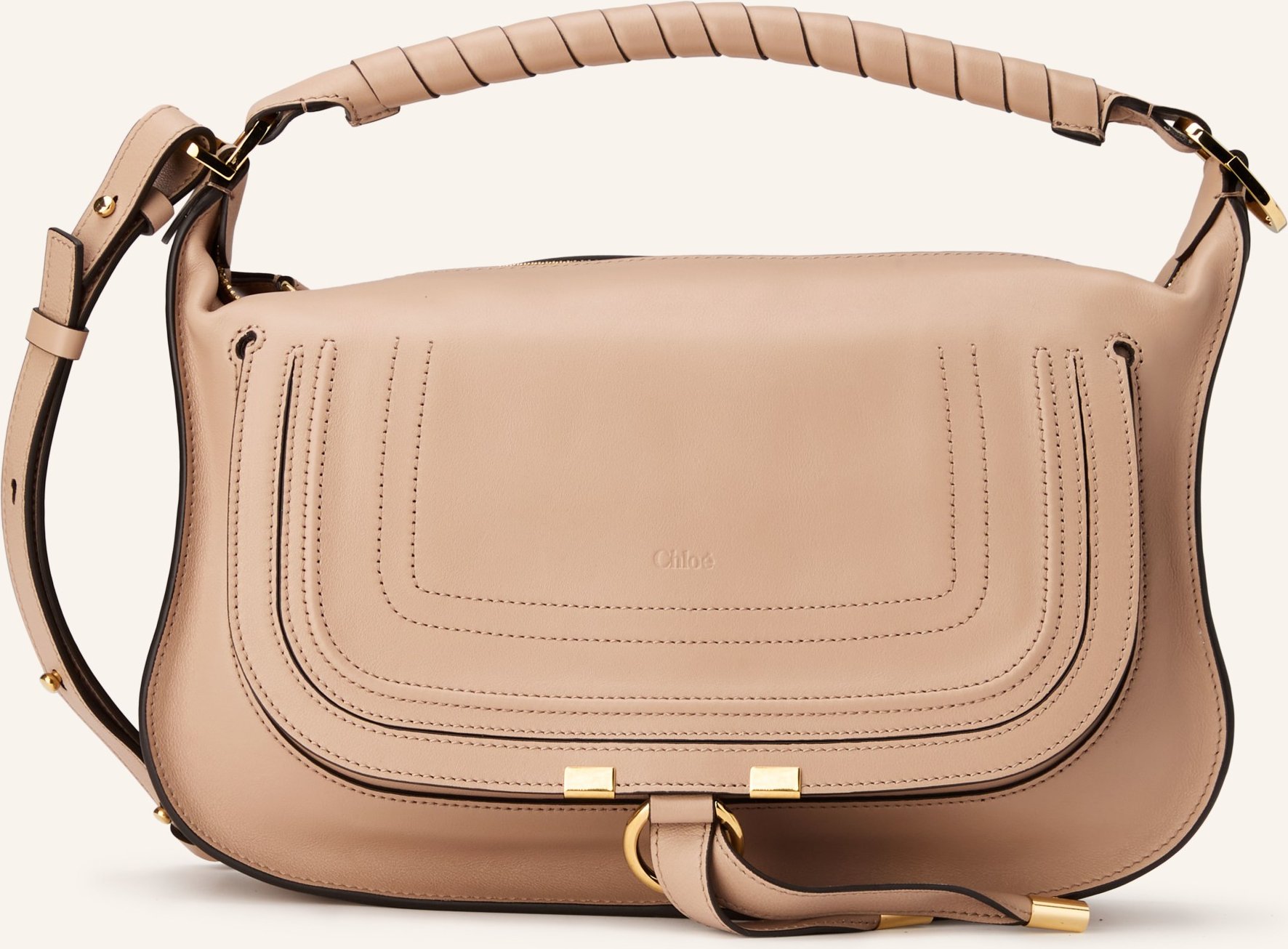 Chloé Handtasche Marcie Small beige