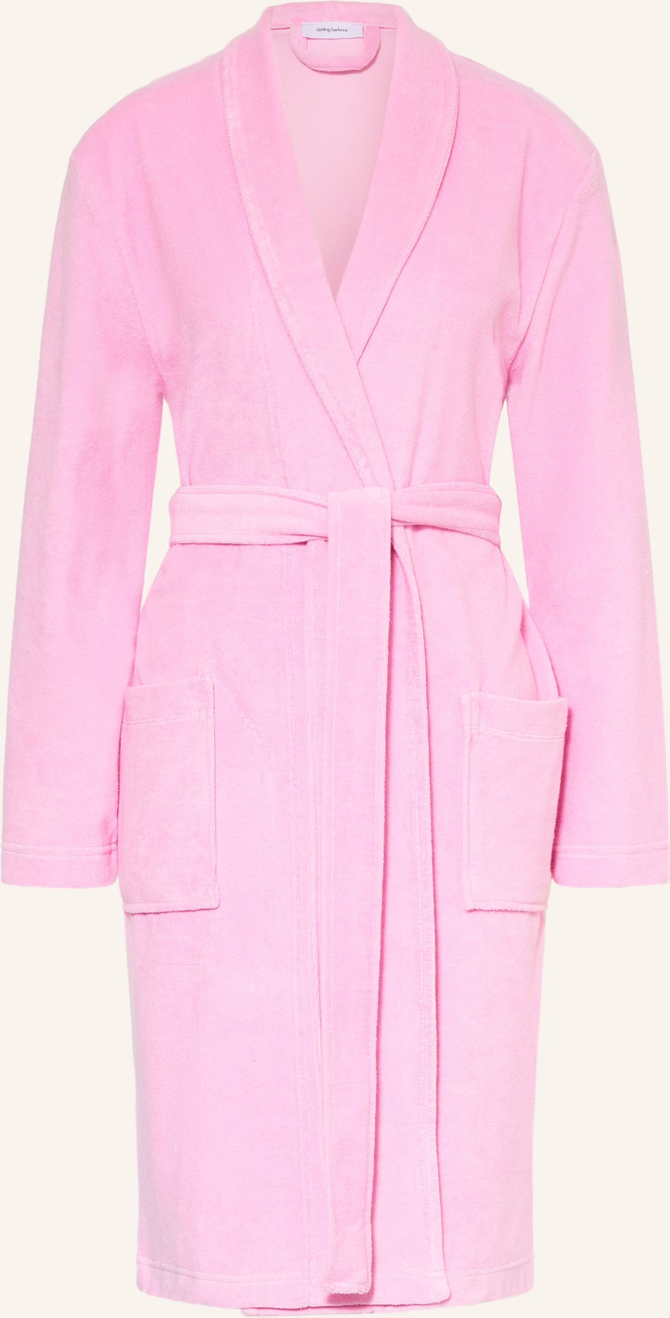 Darling Harbour Damen-Bademantel rosa