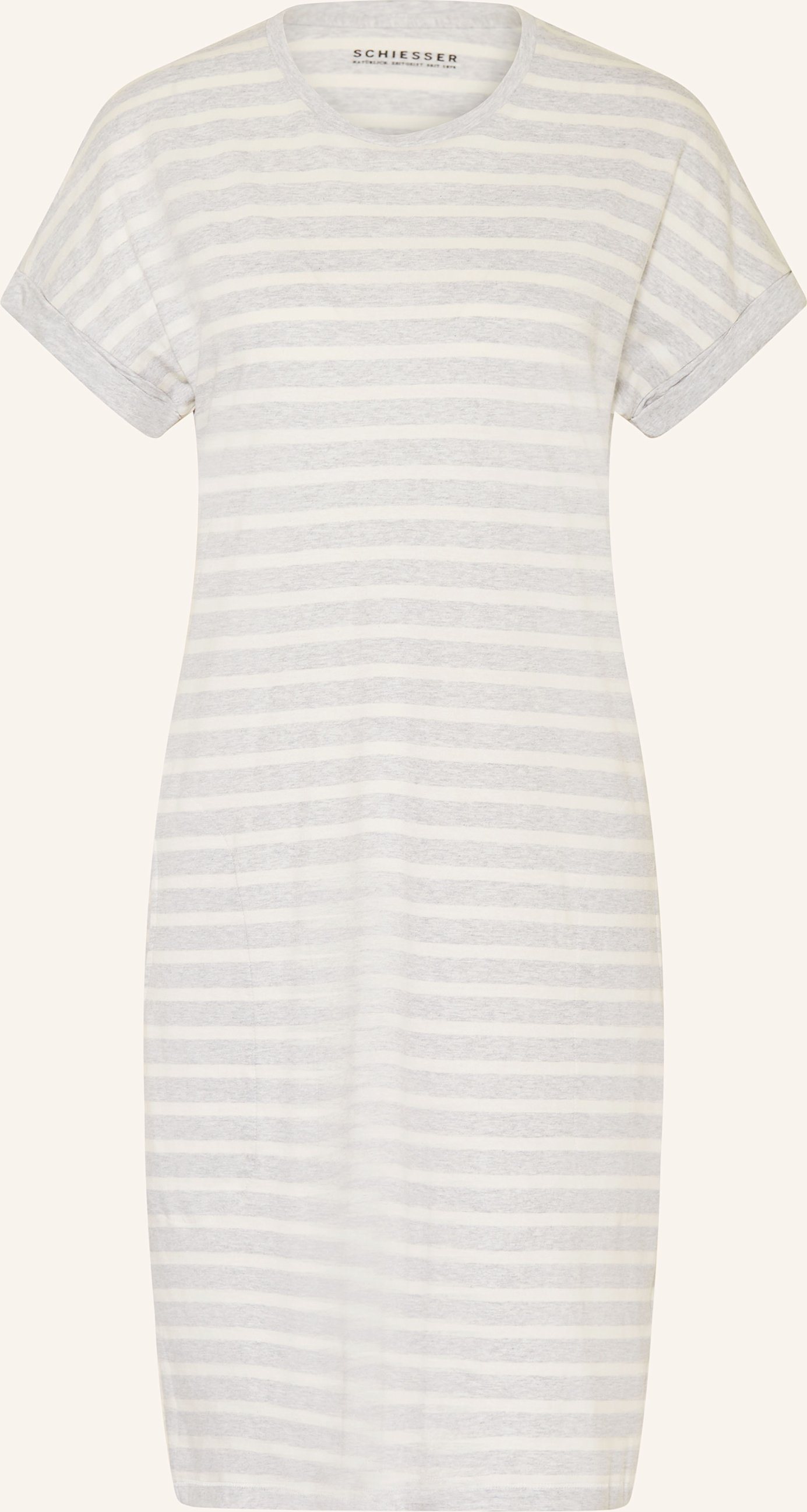 Schiesser Nachthemd Casuals Essentials grau