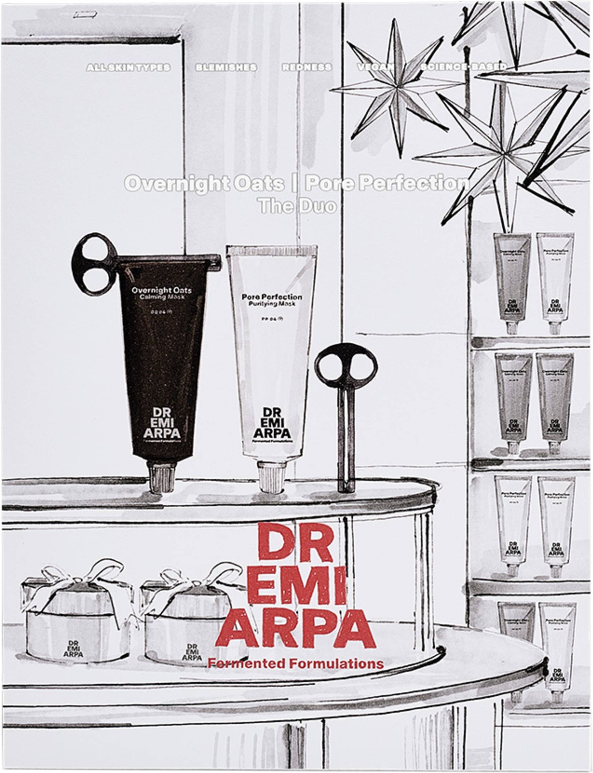 Dr. Emi Arpa Skin Overnight Oats + Pore Perfection The Duo Pflege-Set