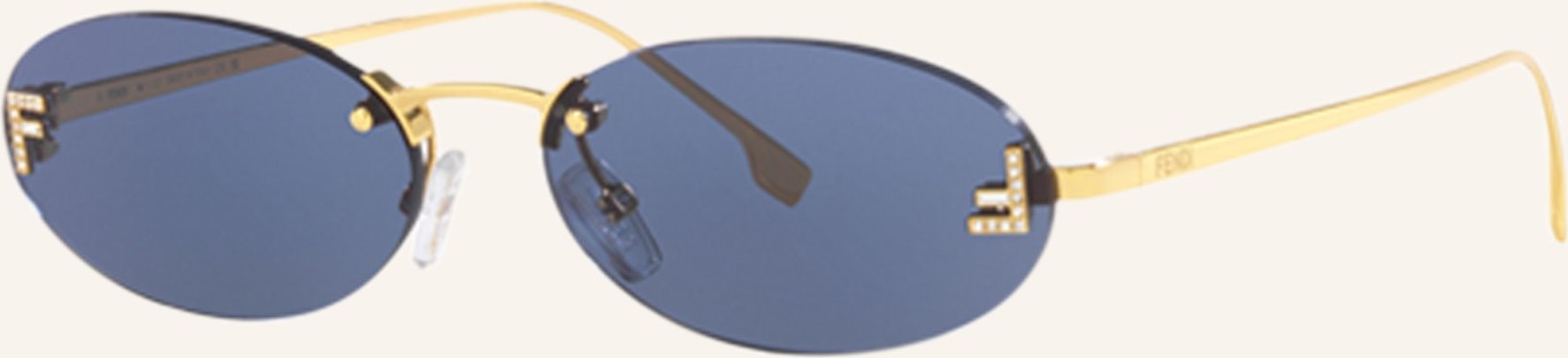 Fendi Sonnenbrille fn000647 gold