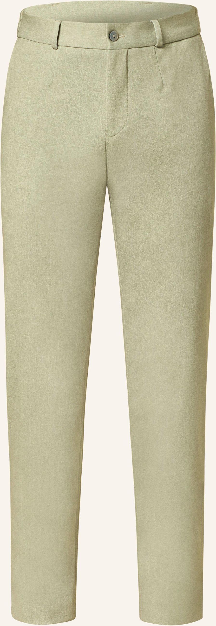 Paul Anzughose Slim Fit Aus Jersey gruen