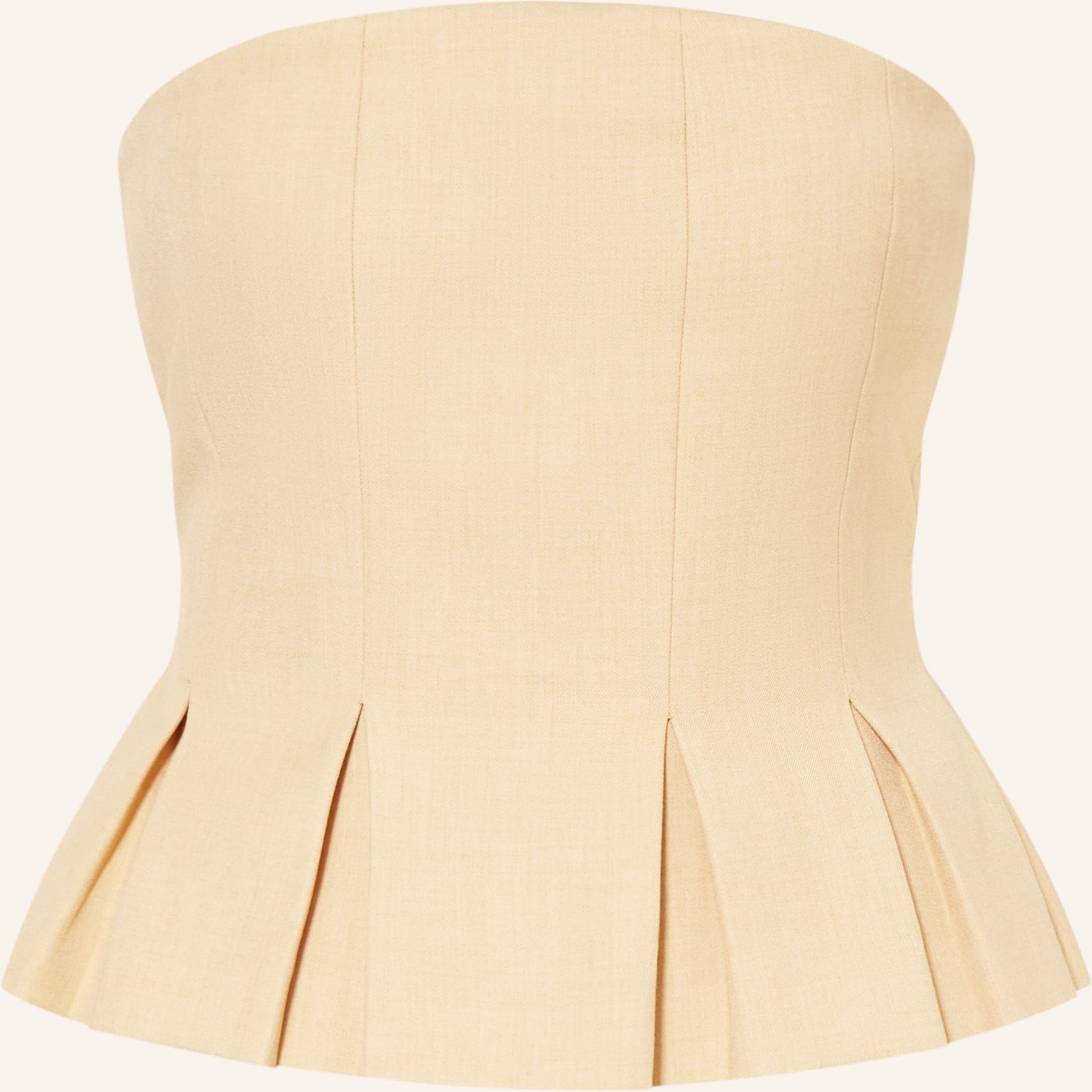 Gestuz Off-Shoulder-Bluse Gzstacy gelb